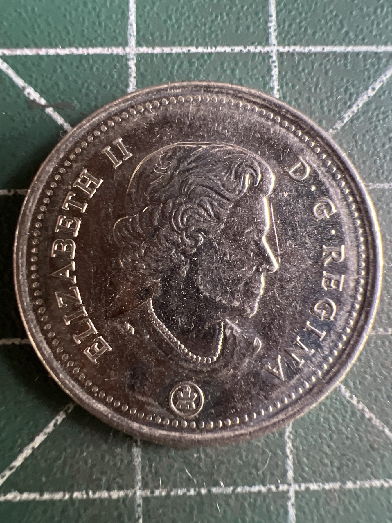 第574期 硬币专场 （无押金，捡漏，全场50包邮，偏远地区除外，接收代拍业务） 加拿大25分 老年 2016年