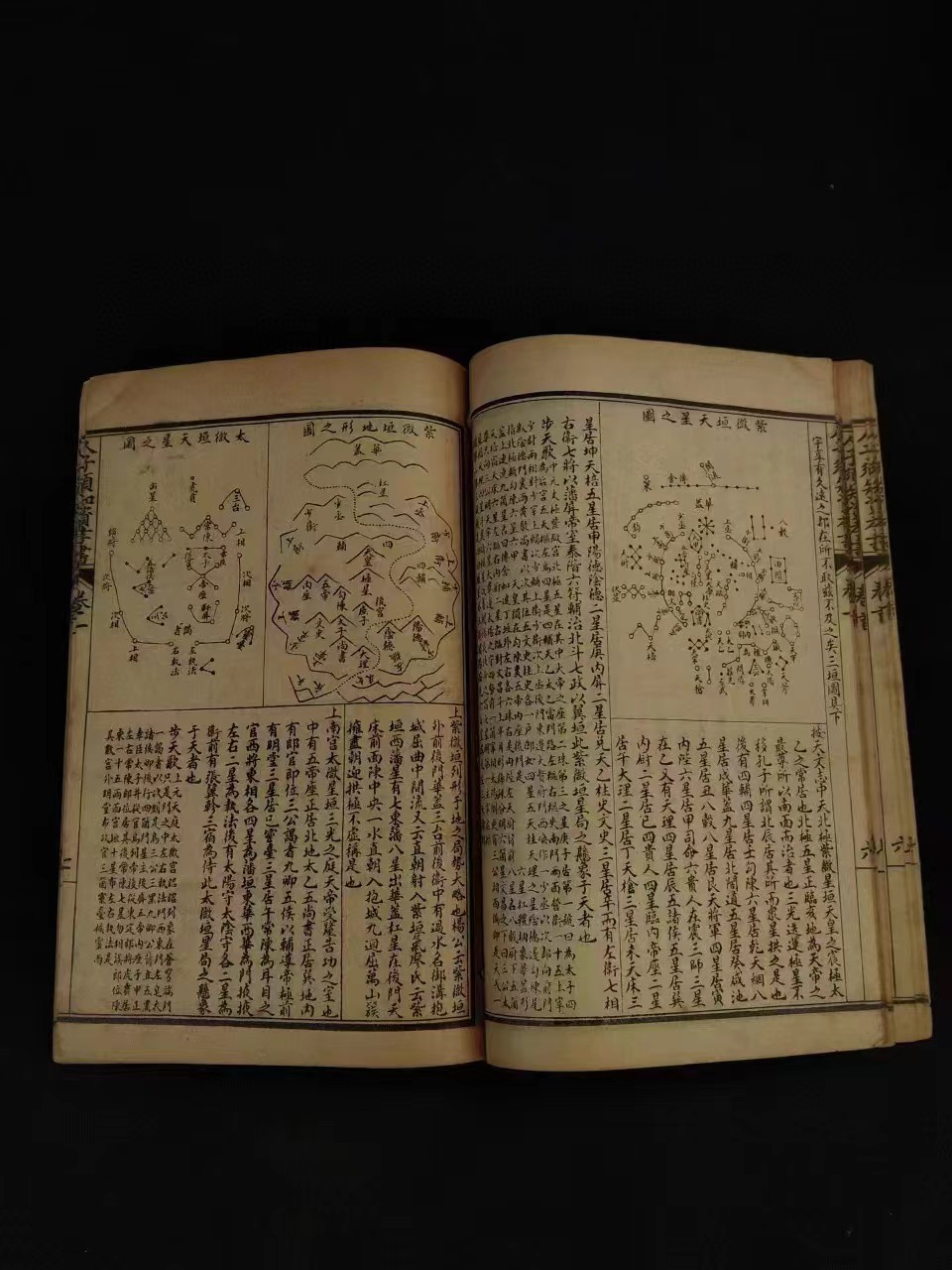 清末 术数堪舆学【绘图地理人子须知】全套八本，保存完整无缺页，为:徐维志（善继）、维事（善述）兄弟所著，是集堪舆学大成之作，在峦头方面有杰出成就，是风水学史上的重要著作！