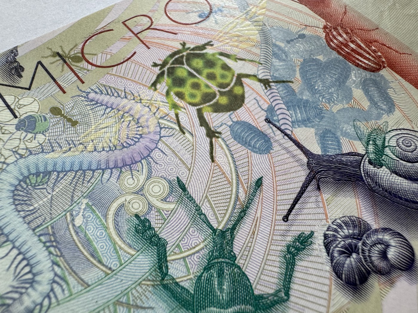 2026第5场（总第232期）：精品测试钞、外钞综合场 美国Crane 2019版“臭虫”系列RAPID®Detect安全线测试钞UNC