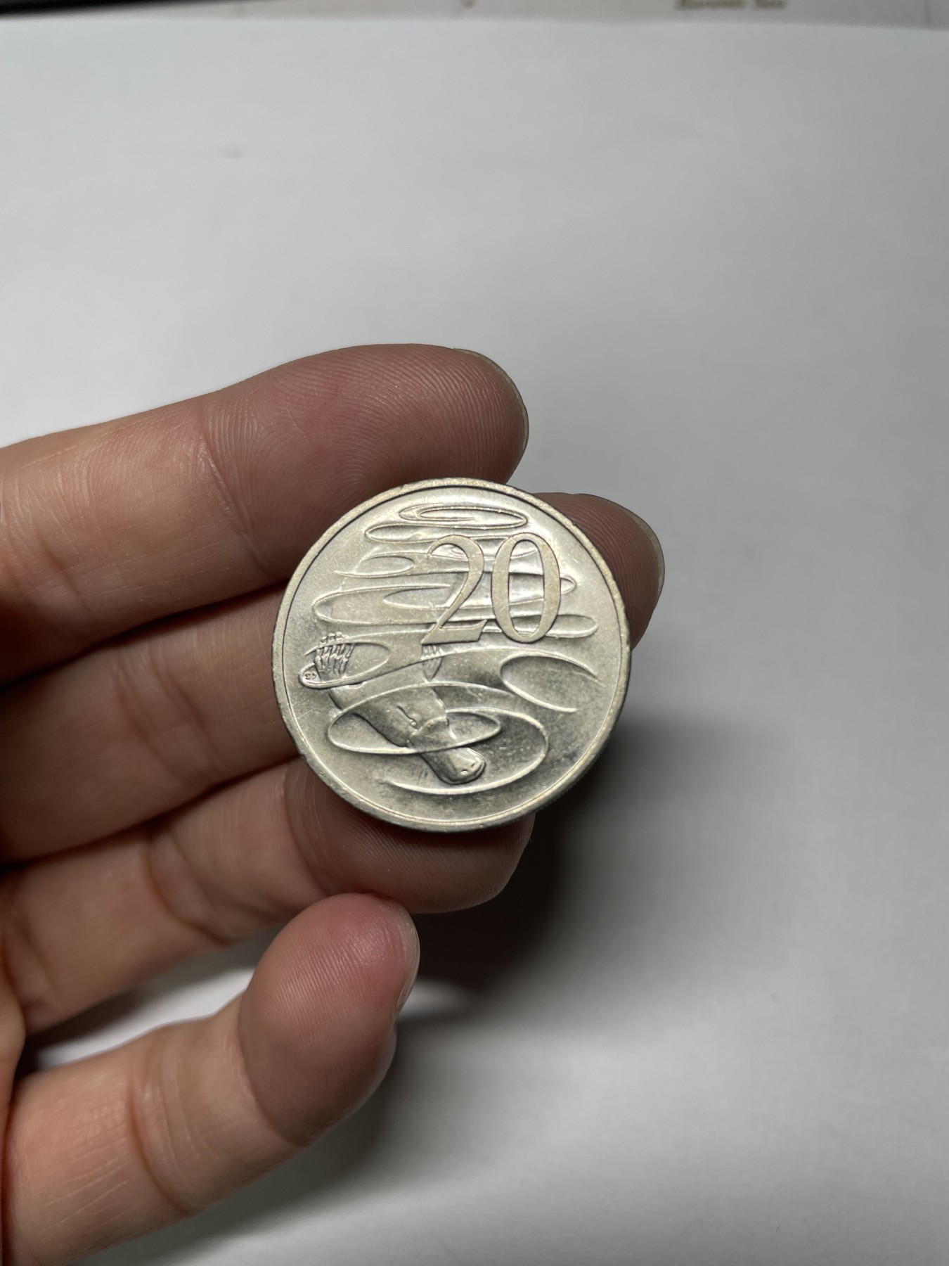 2024年集古藏今外币拍卖第四期-第10场—（总第40拍-本期拍完结算发货） 2006年澳大利亚20分