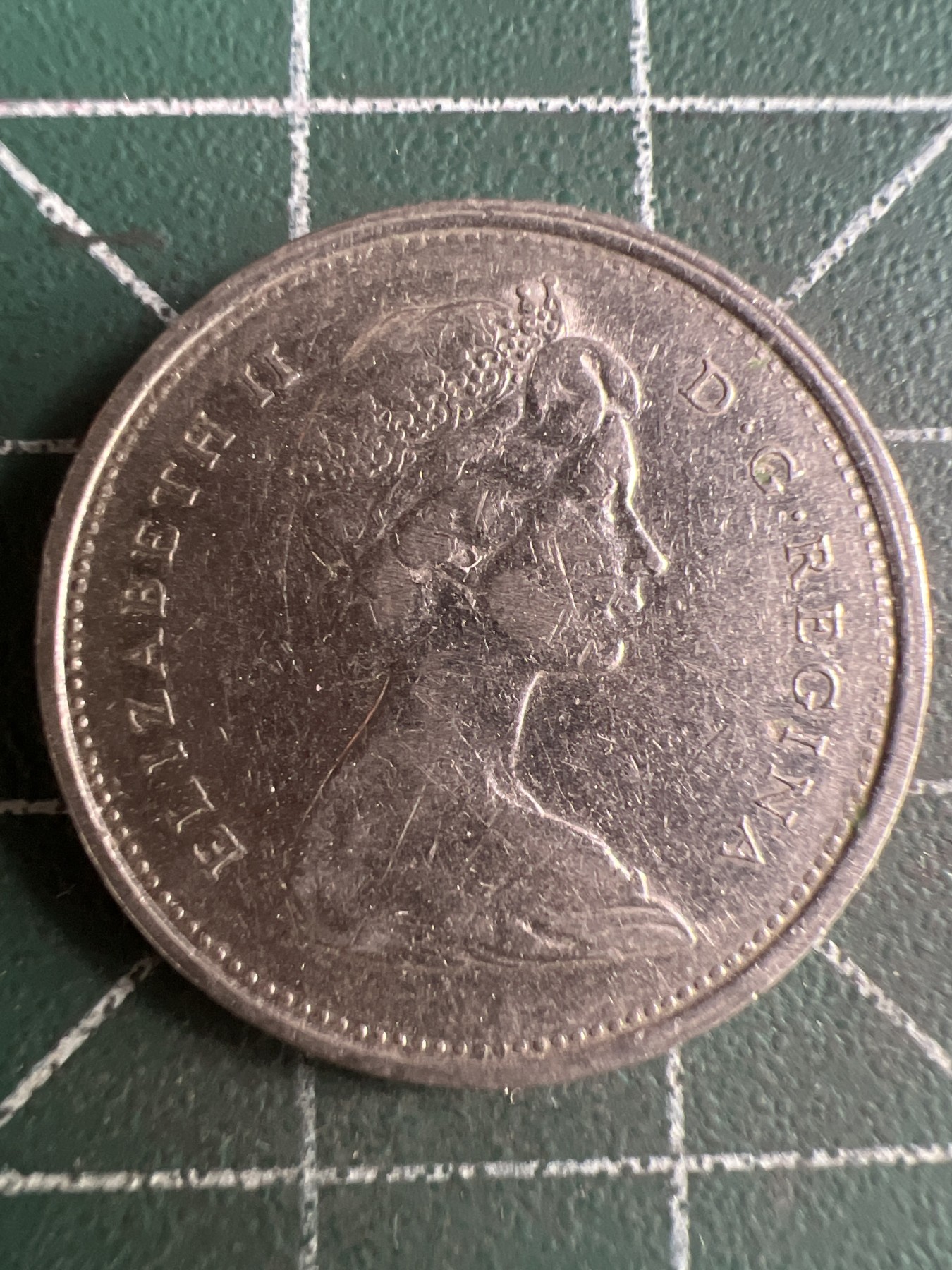 第574期 硬币专场 （无押金，捡漏，全场50包邮，偏远地区除外，接收代拍业务） 加拿大25分 青年 1974年