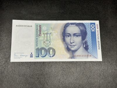 《外钞收藏家》第三百六十期 - 1989年德国100马克 全新UNC 无47