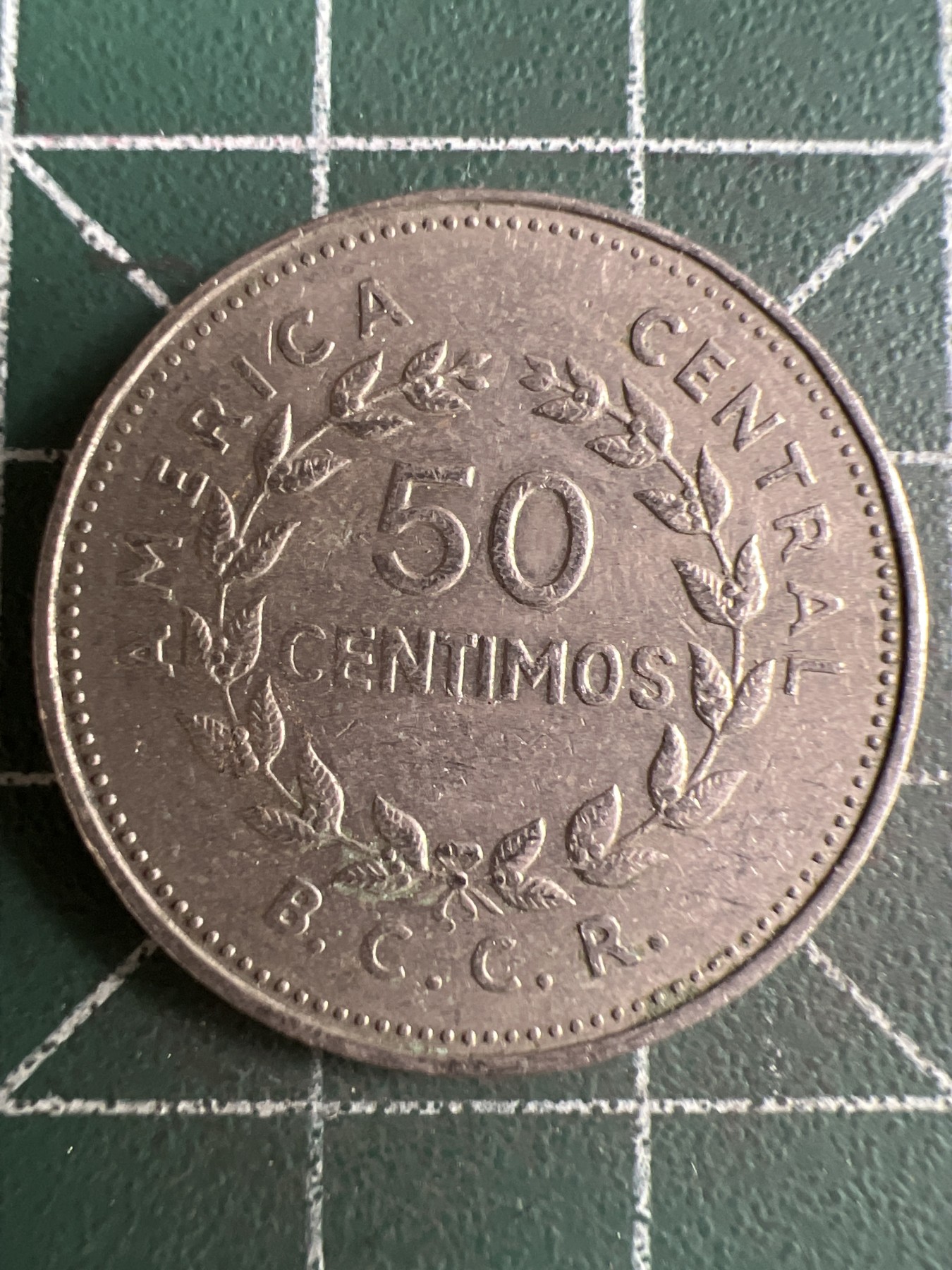 第592期 硬币专场 （无押金，捡漏，全场50包邮，偏远地区除外，接收代拍业务） 哥斯达黎加50分 1978年