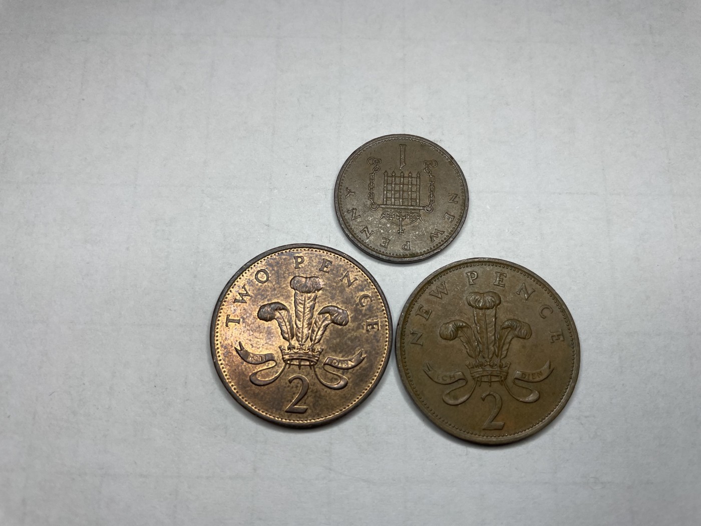 2024年集古藏今外币拍卖第四期-第10场—（总第40拍-本期拍完结算发货） 英国各面值3枚