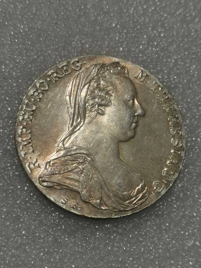 天下钱庄裸币专场 - 奥匈帝国大奶妈银币，官方后铸，83.3银