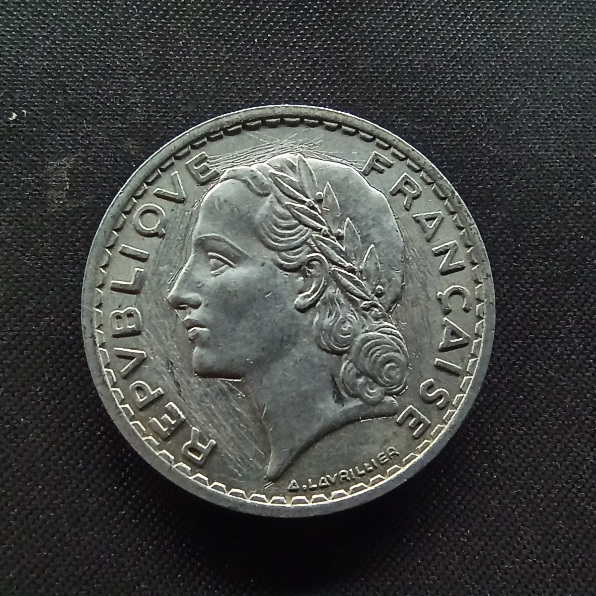 邮泉阁限时拍卖第二场 法国硬币专场 法国1949年5法郎B版