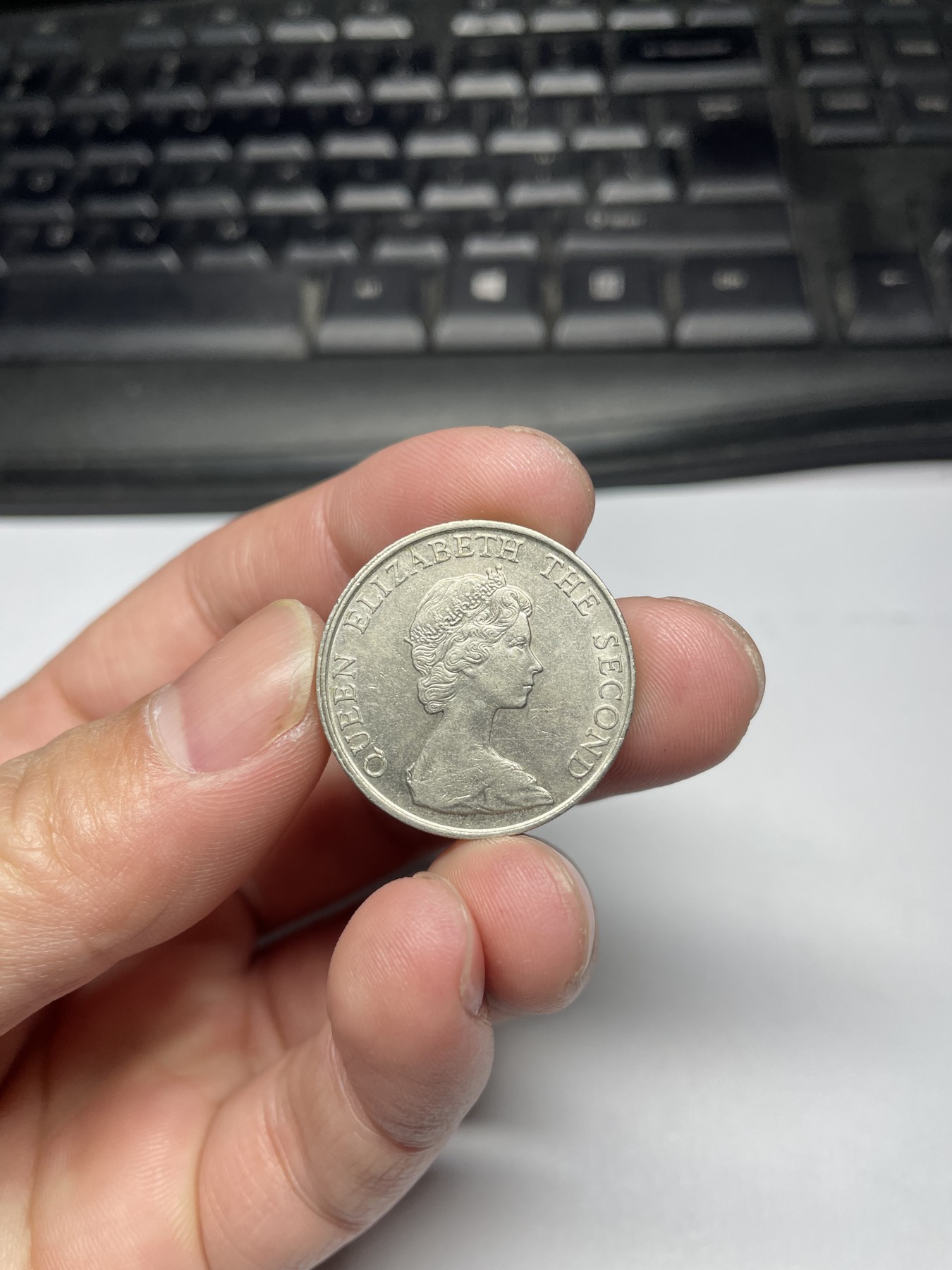 2024年集古藏今外币拍卖第四期-第10场—（总第40拍-本期拍完结算发货） 1980年香港厚五圆