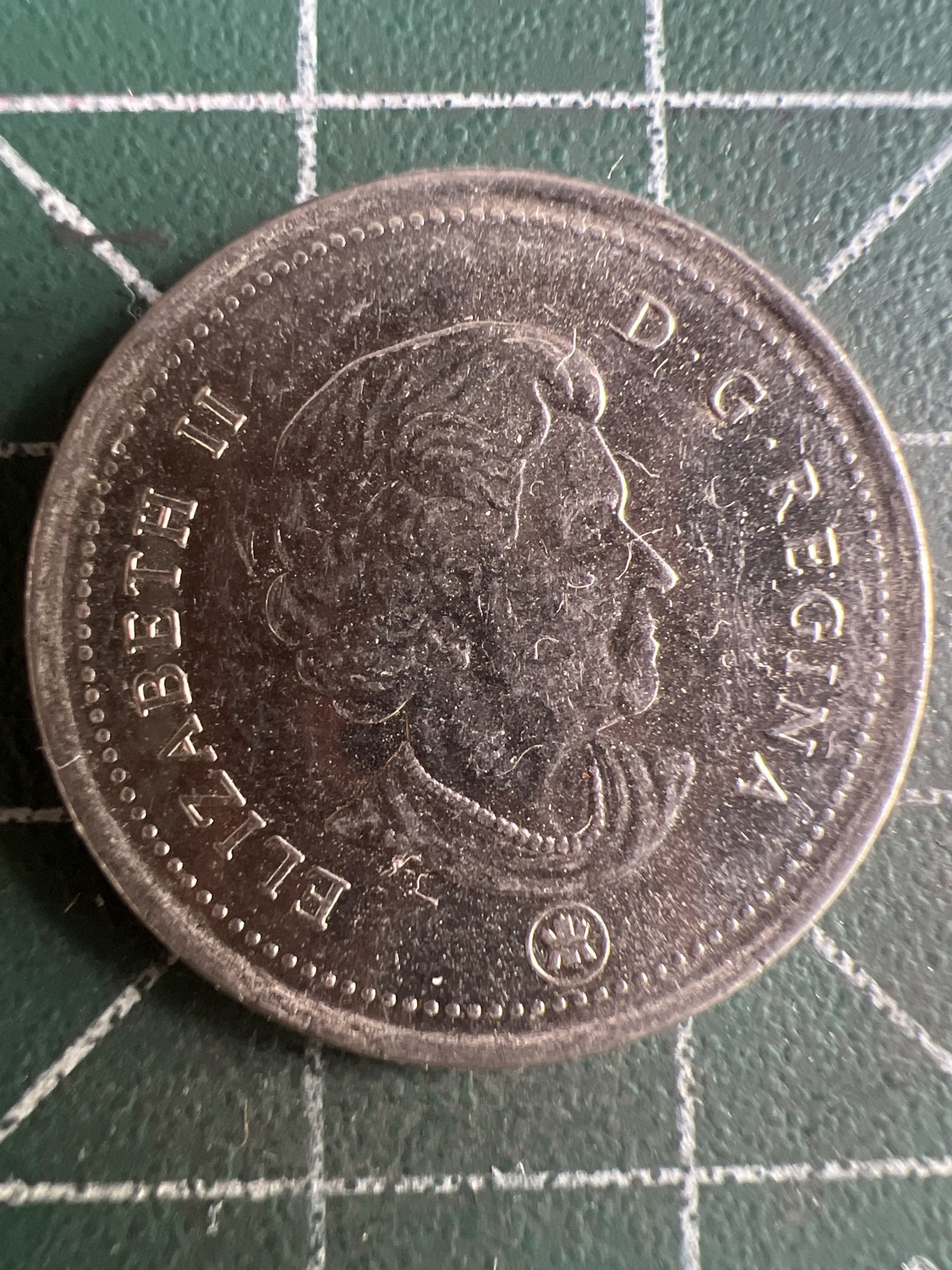 第574期 硬币专场 （无押金，捡漏，全场50包邮，偏远地区除外，接收代拍业务） 加拿大25分 老年 2010年