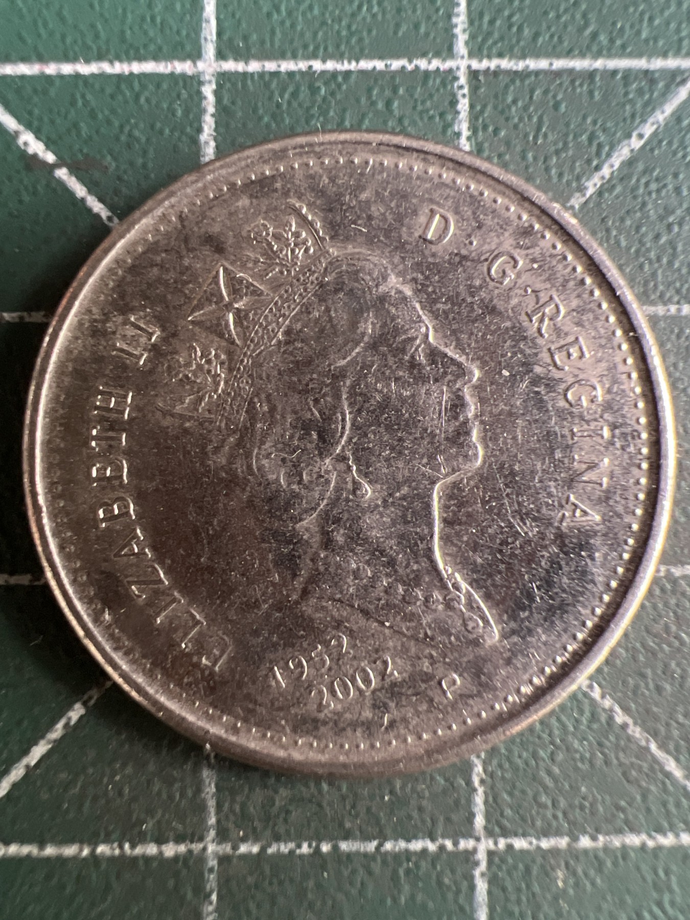 第592期 硬币专场 （无押金，捡漏，全场50包邮，偏远地区除外，接收代拍业务） 加拿大高冠25分