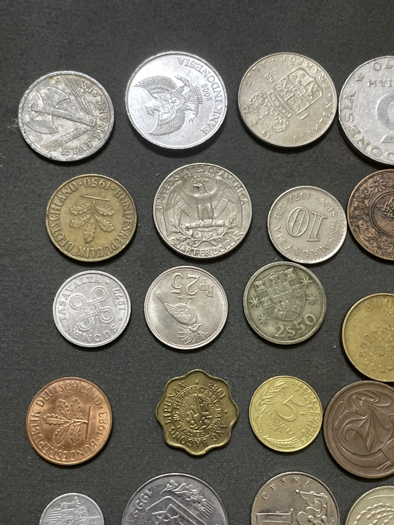 神仙姐姐散币好品专场第三十一期（无佣金满邮自动发出 懒得一个个拍了，一次性 48 个好品世界多国硬币