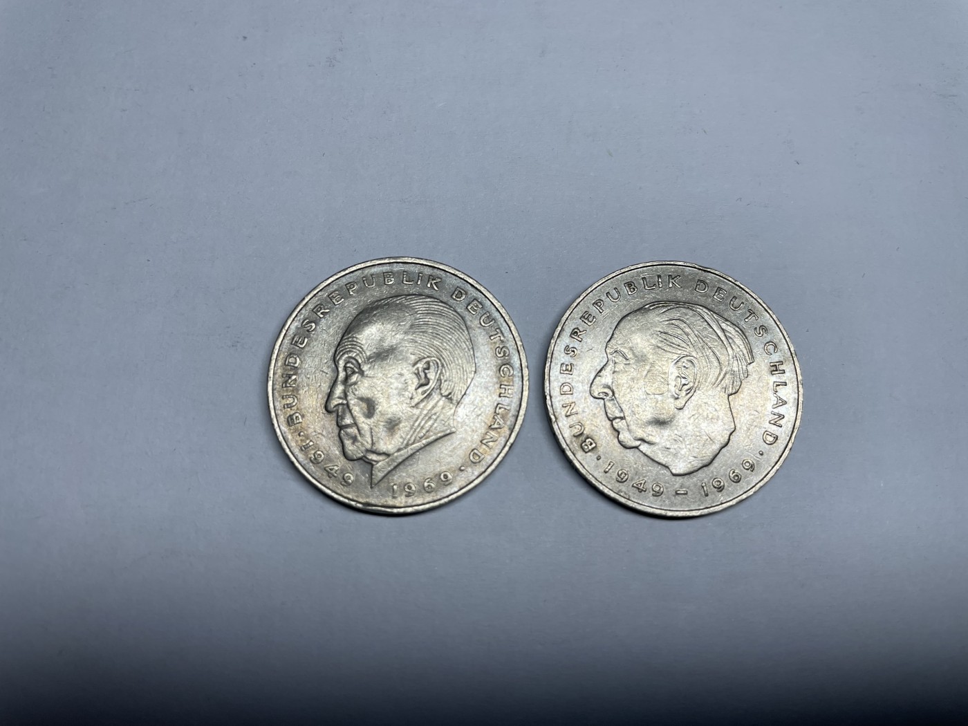 2024年集古藏今外币拍卖第四期-第10场—（总第40拍-本期拍完结算发货） 德国2马克2枚