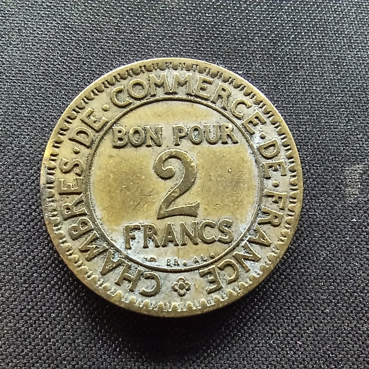 邮泉阁限时拍卖第二场 法国硬币专场 法国1922年2法郎