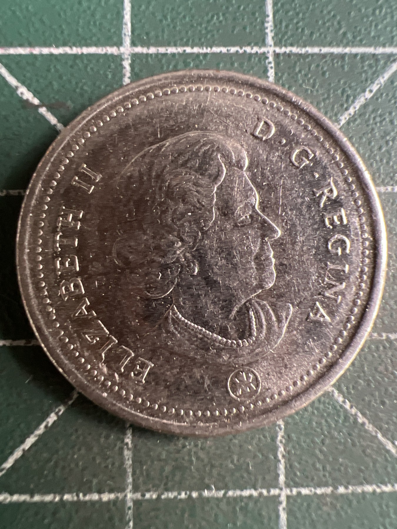 第574期 硬币专场 （无押金，捡漏，全场50包邮，偏远地区除外，接收代拍业务） 加拿大25分 老年 2007年