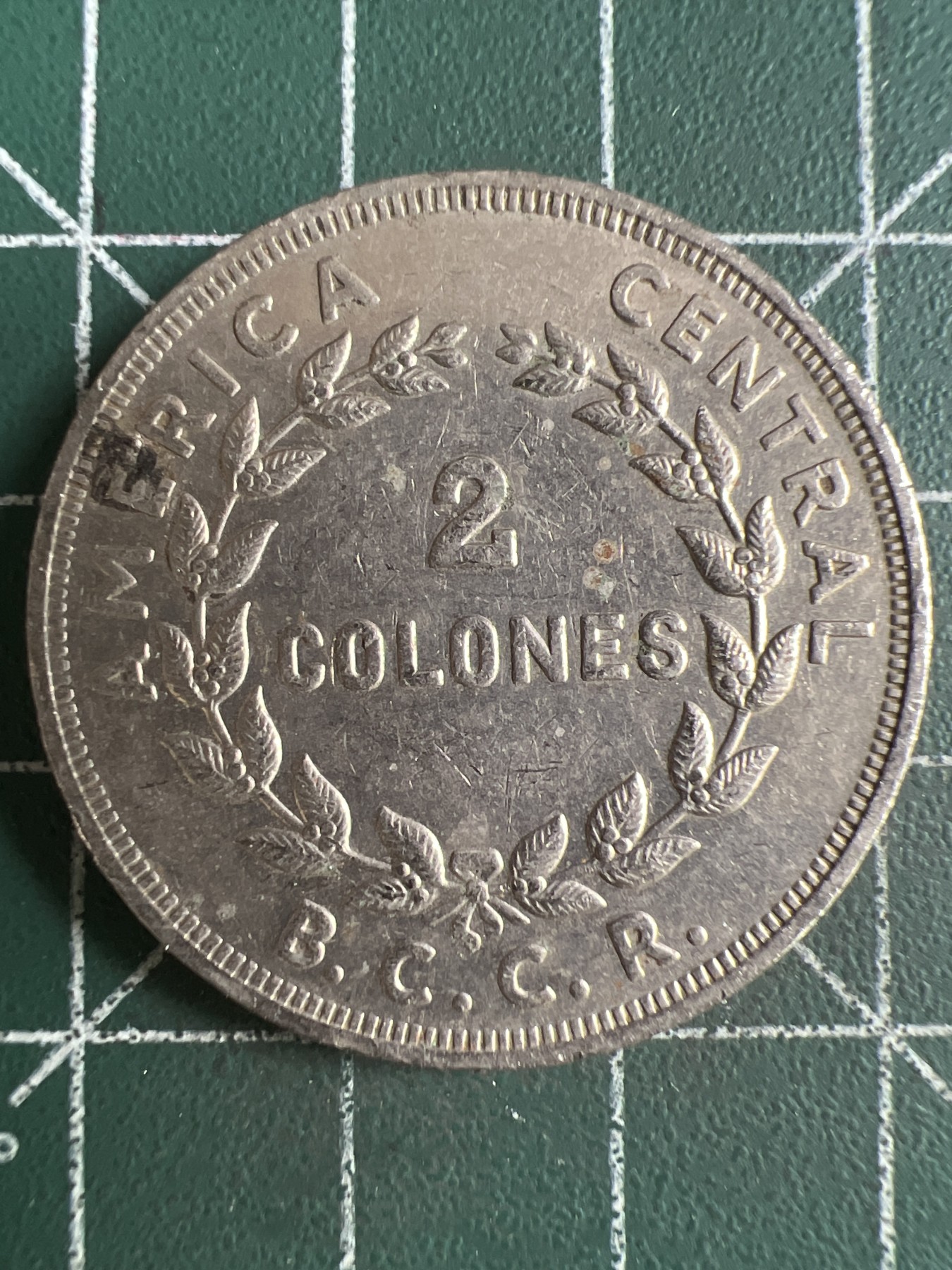 第592期 硬币专场 （无押金，捡漏，全场50包邮，偏远地区除外，接收代拍业务） 哥斯达黎加2克朗 1978年