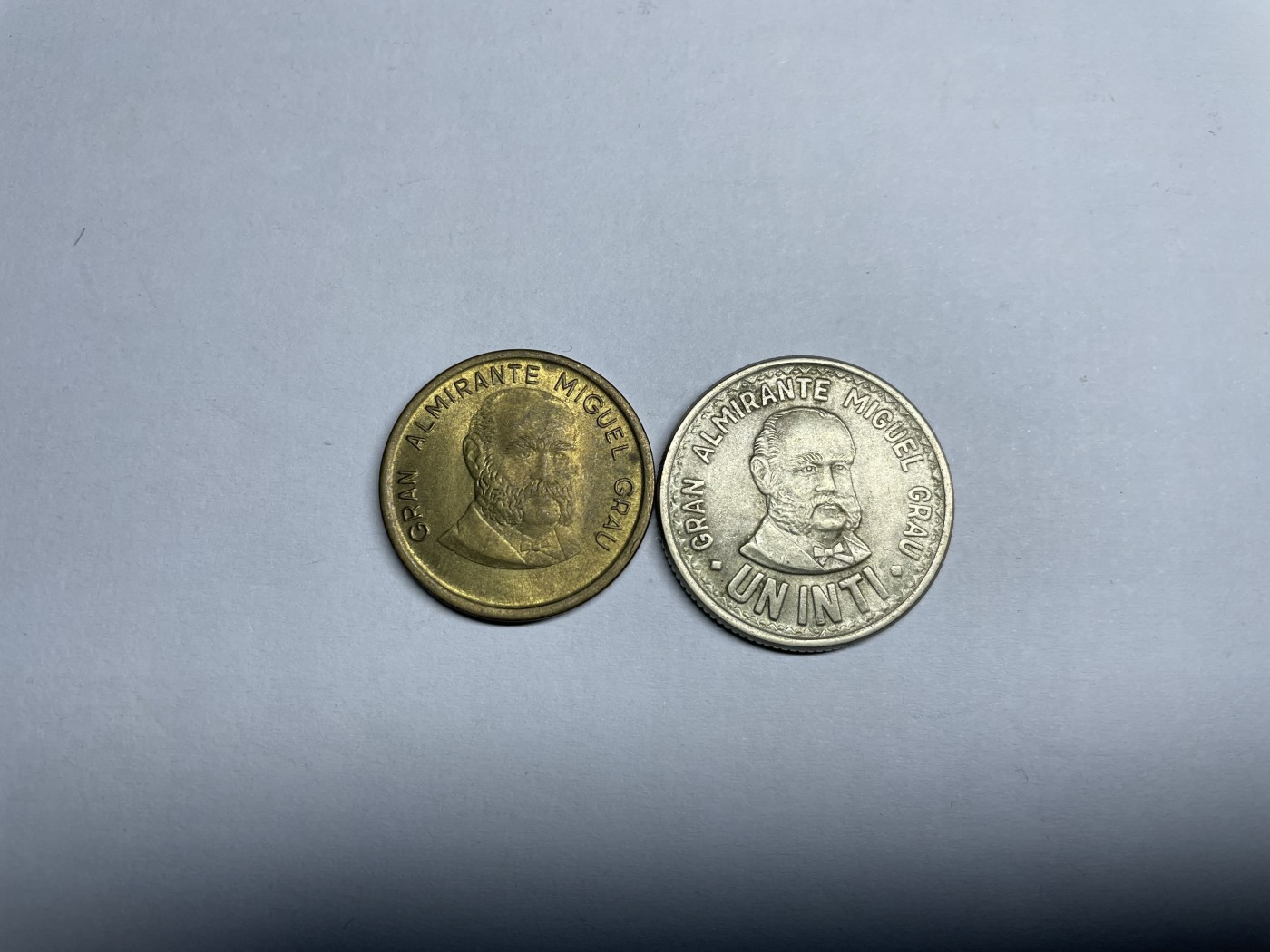 2024年集古藏今外币拍卖第四期-第10场—（总第40拍-本期拍完结算发货） 1986年秘鲁2枚