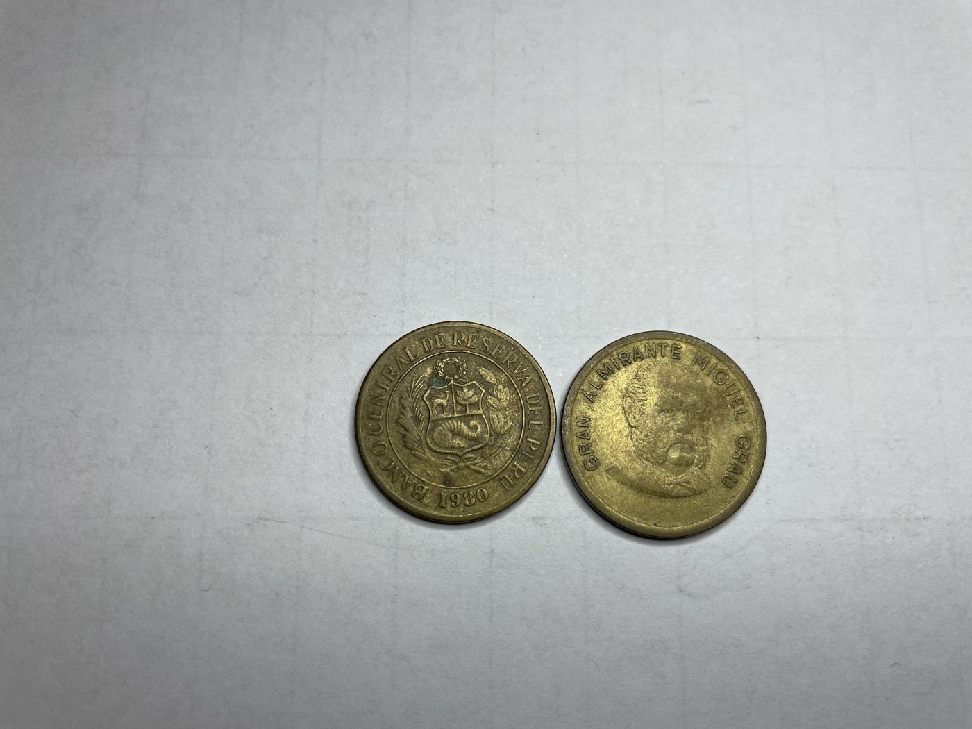 2024年集古藏今外币拍卖第四期-第10场—（总第40拍-本期拍完结算发货） 秘鲁2枚