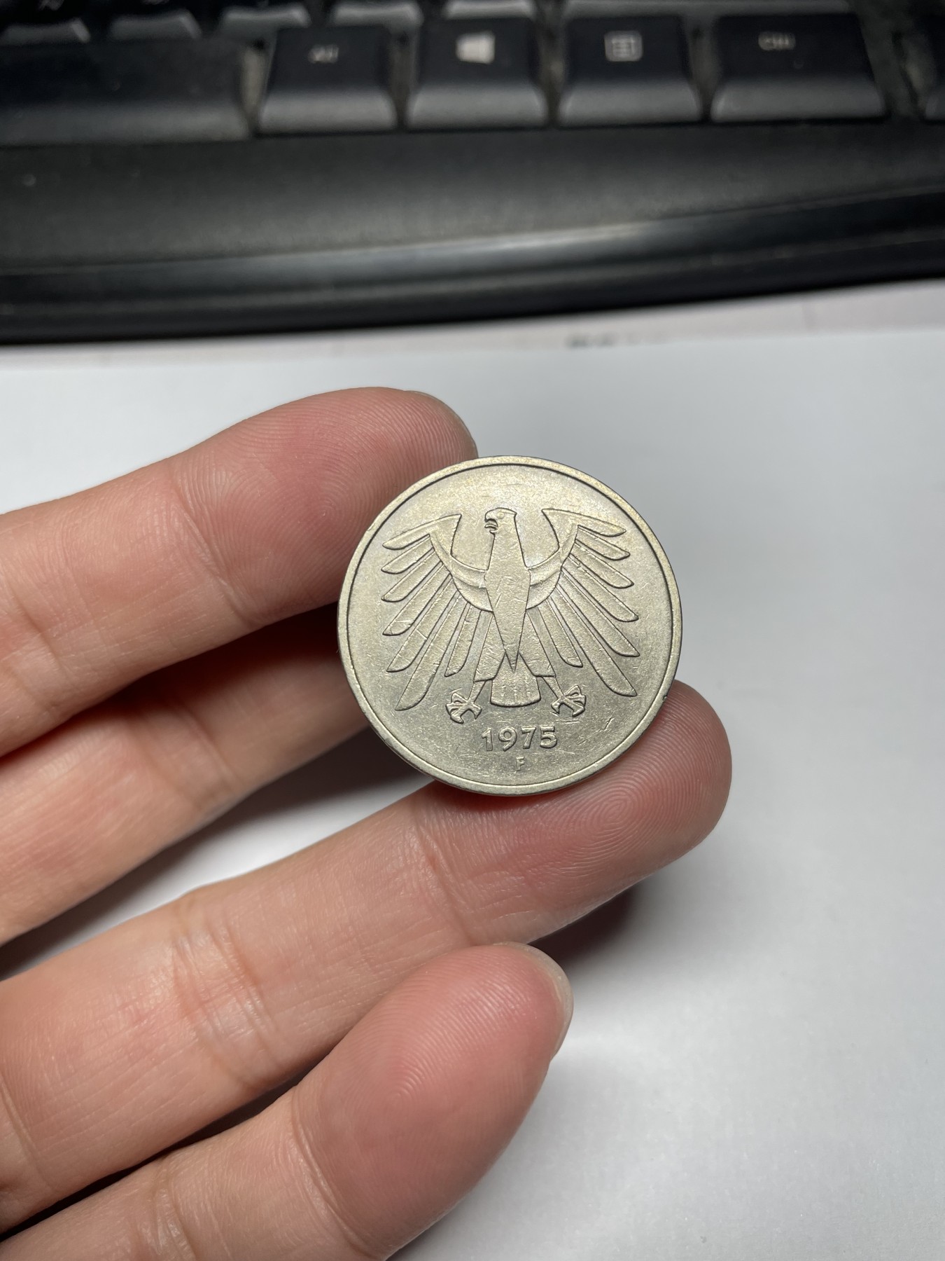 2024年集古藏今外币拍卖第四期-第10场—（总第40拍-本期拍完结算发货） 1975年德国5马克