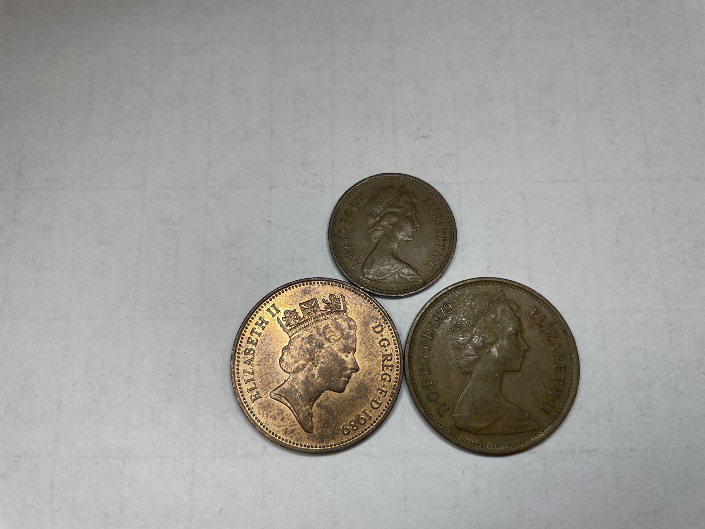 2024年集古藏今外币拍卖第四期-第10场—（总第40拍-本期拍完结算发货） 英国各面值3枚