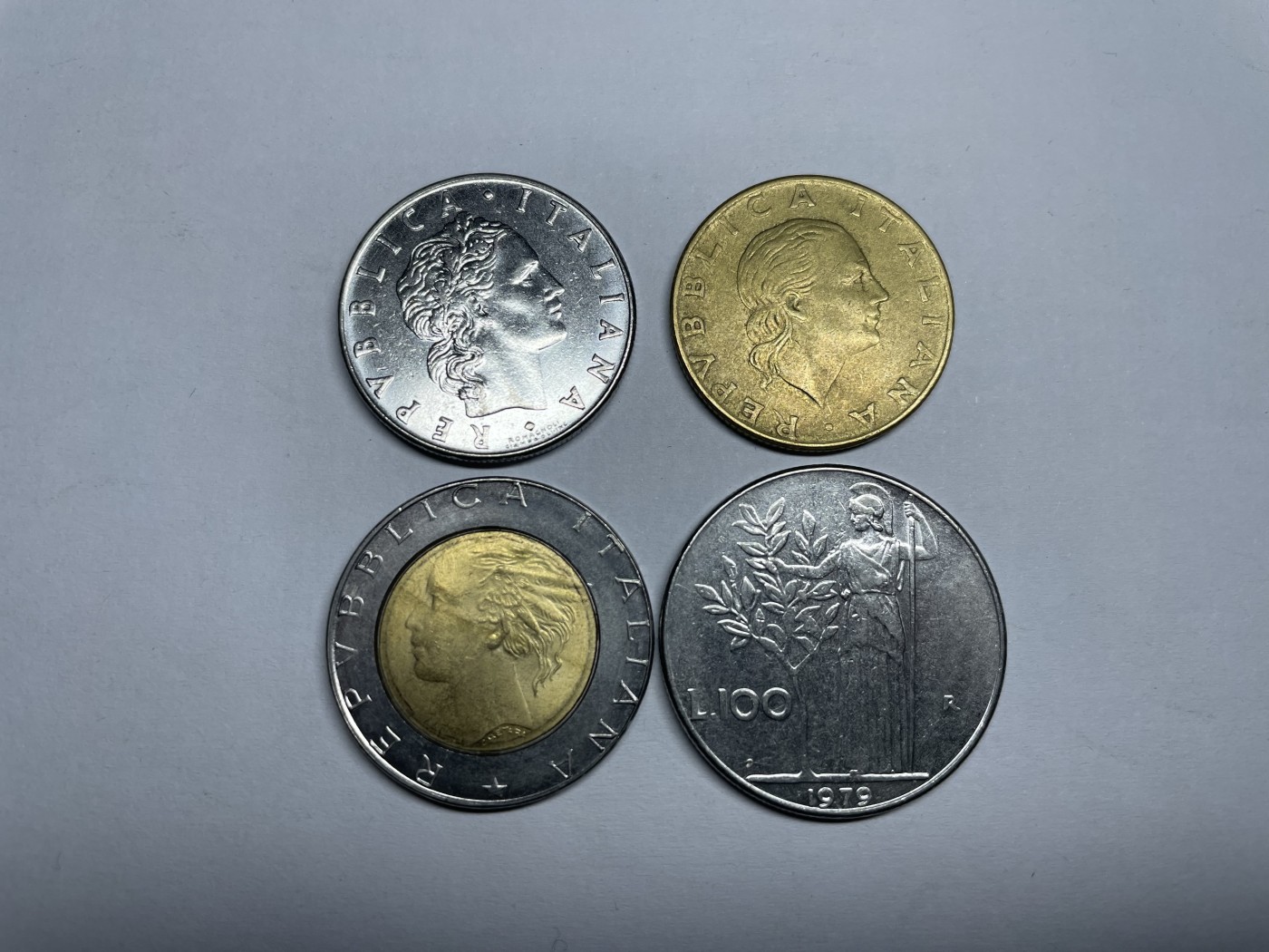 2024年集古藏今外币拍卖第四期-第10场—（总第40拍-本期拍完结算发货） 意大利各面值4枚