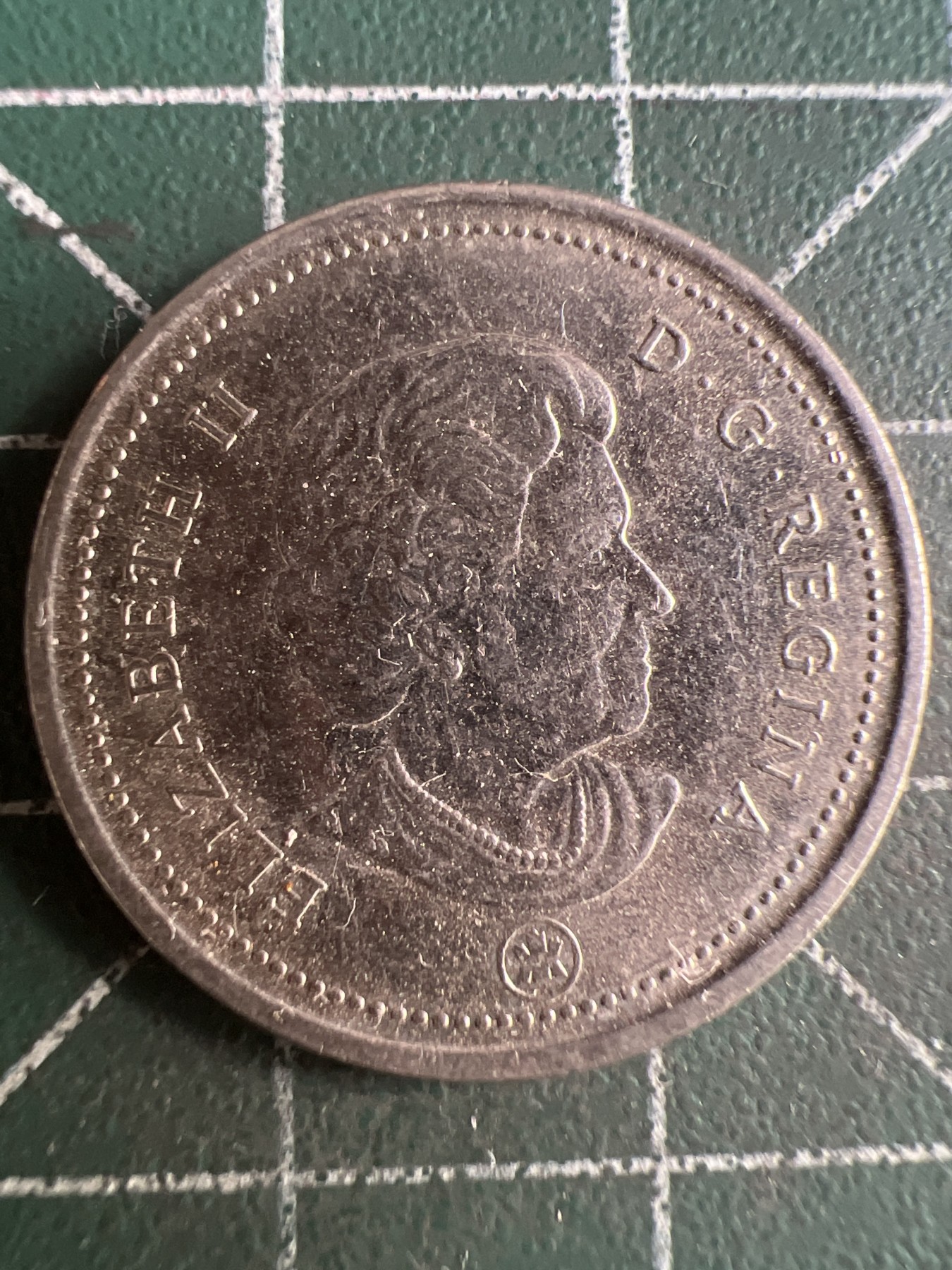 第574期 硬币专场 （无押金，捡漏，全场50包邮，偏远地区除外，接收代拍业务） 加拿大25分 老年 2008年