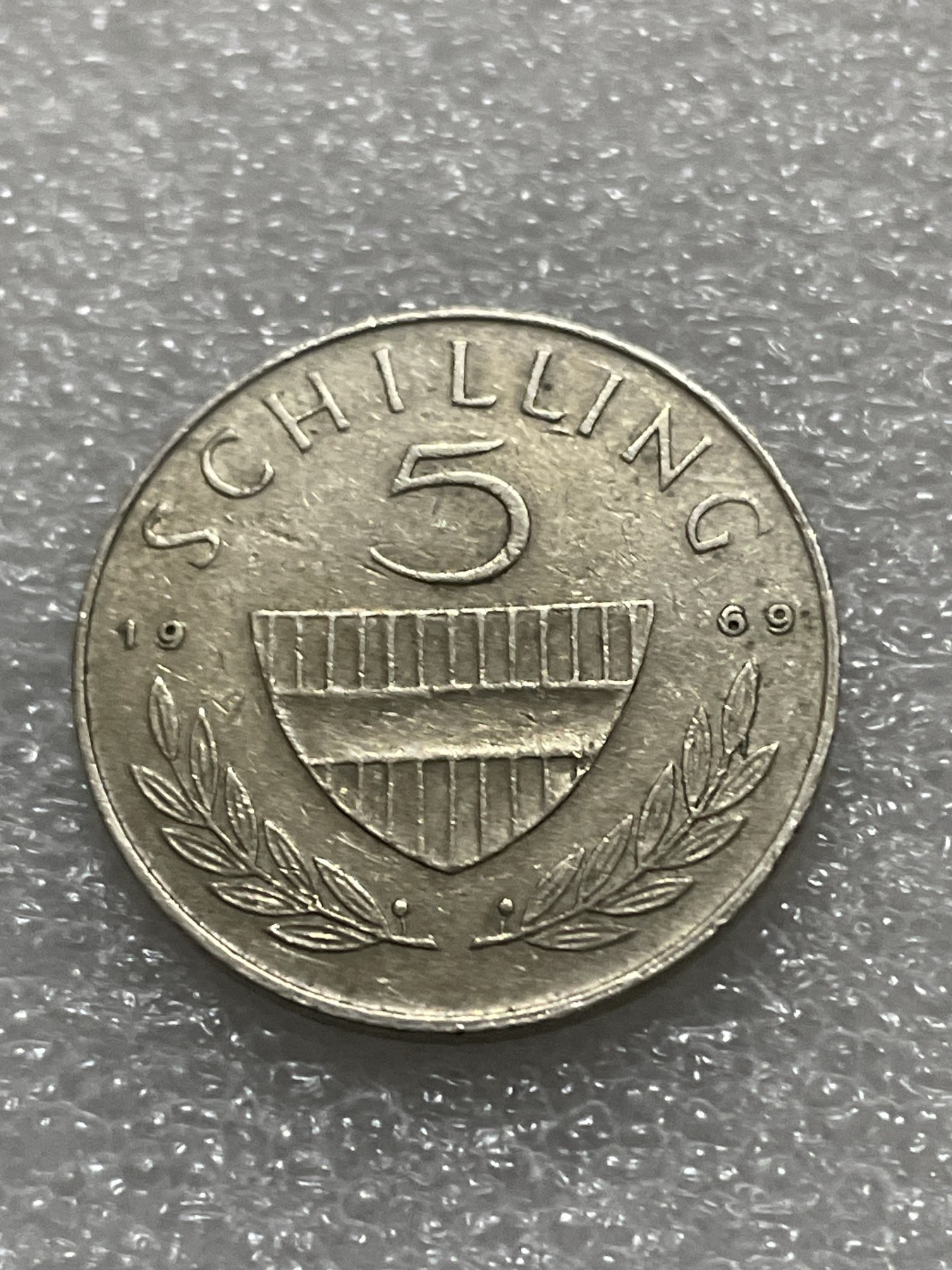 神仙姐姐散币好品专场第三十一期（无佣金满邮自动发出 1969 年奥地利 5 先令