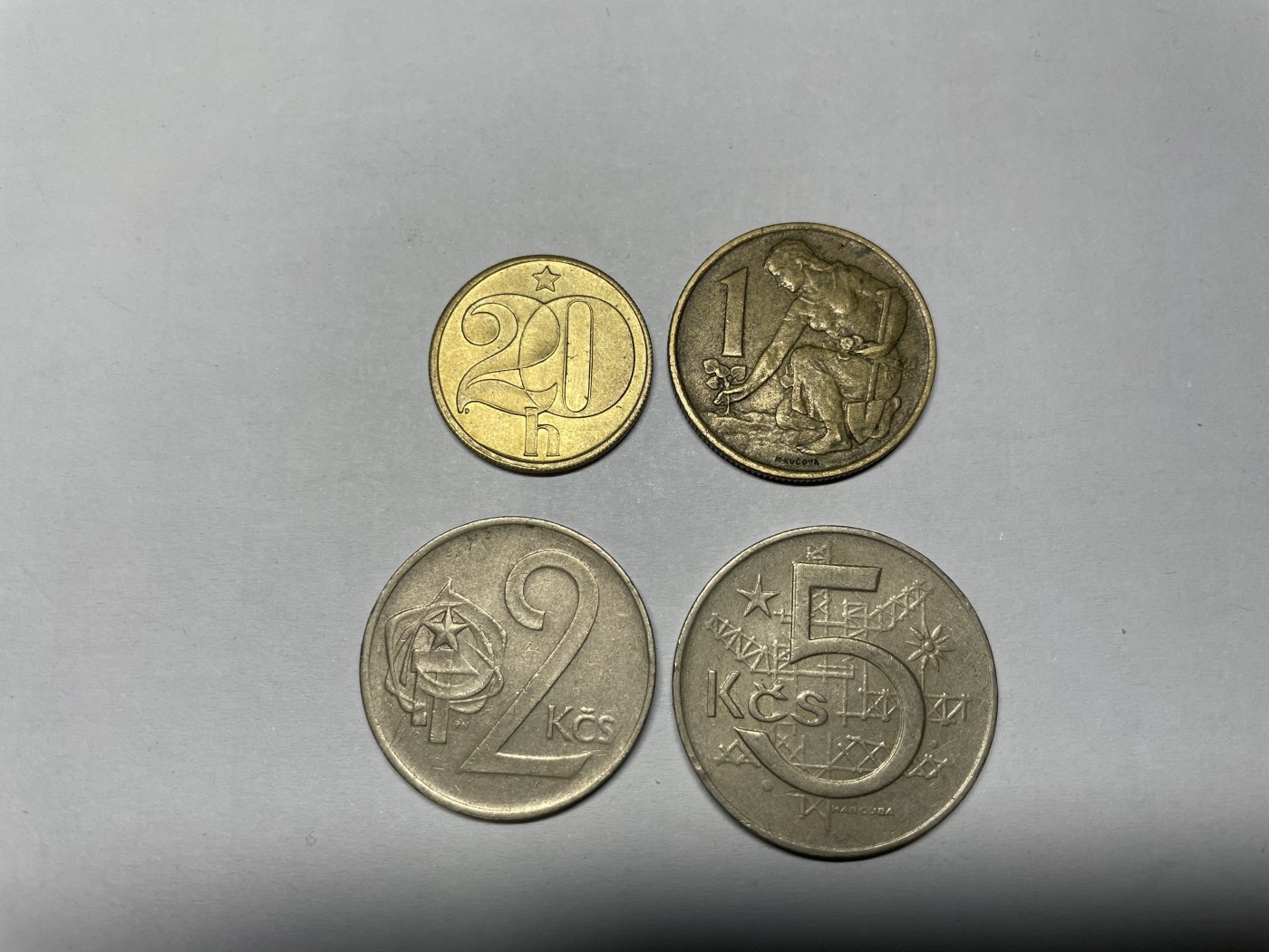 2024年集古藏今外币拍卖第四期-第10场—（总第40拍-本期拍完结算发货） 捷克斯洛伐克各面值4枚