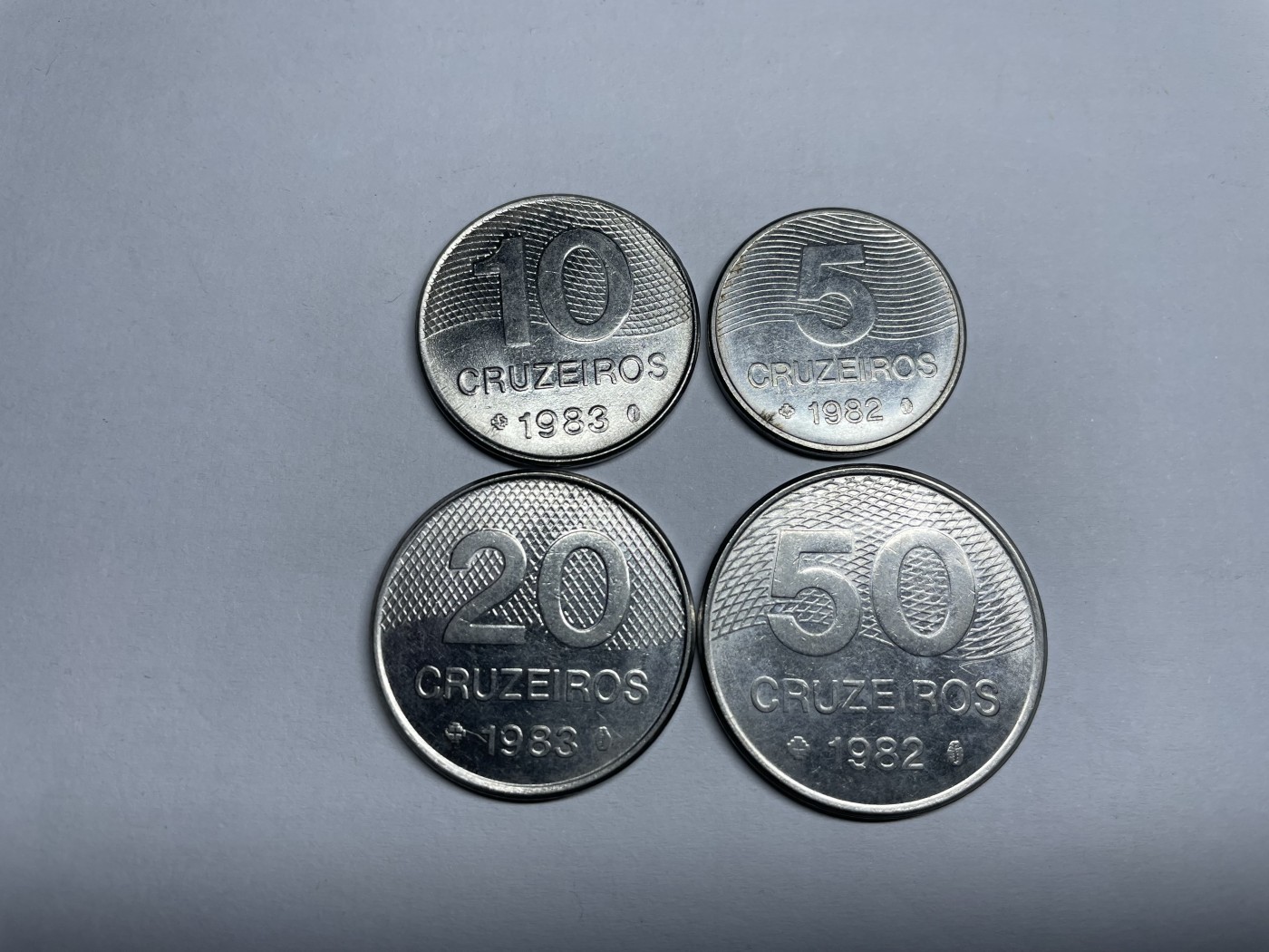 2024年集古藏今外币拍卖第四期-第10场—（总第40拍-本期拍完结算发货） 巴西各面值4枚