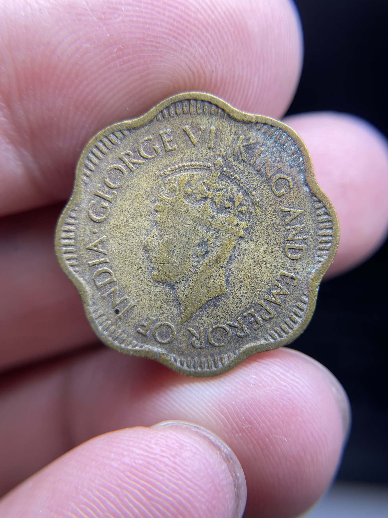 2024年集古藏今外币拍卖第五期-第1场—（总第41拍—老币专场） 1944年英属锡兰10分