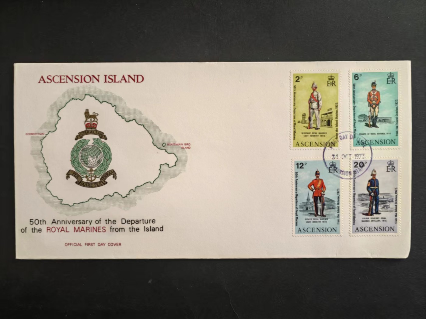 多国邮封✌（拍卖专场）精品🔥专场 第61场 英属 马恩岛上的警察管理25周年