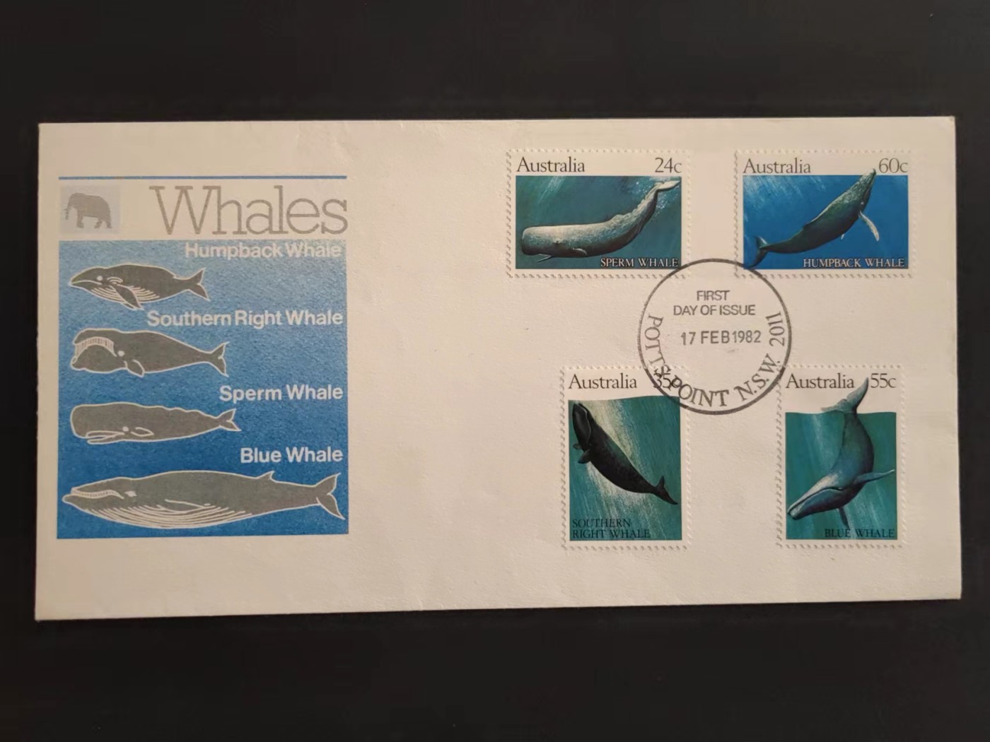 多国邮封✌（拍卖专场）精品🔥专场 第61场 澳大利亚 海豚
