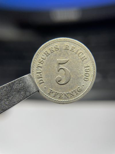 2024年集古藏今外币拍卖第五期-第1场—（总第41拍—老币专场） - 1990年德国5芬尼