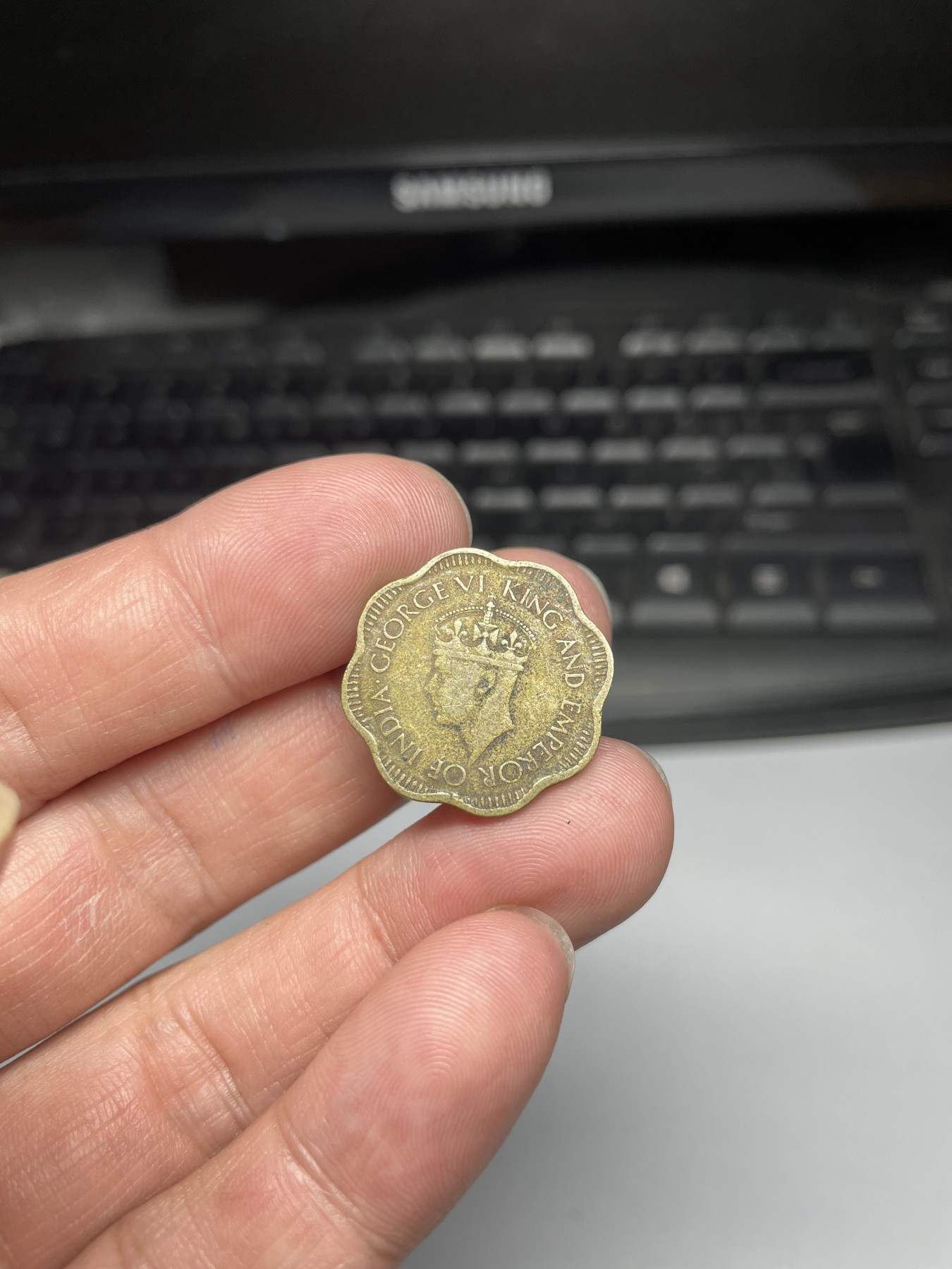 2024年集古藏今外币拍卖第五期-第1场—（总第41拍—老币专场） 1944年英属锡兰10分