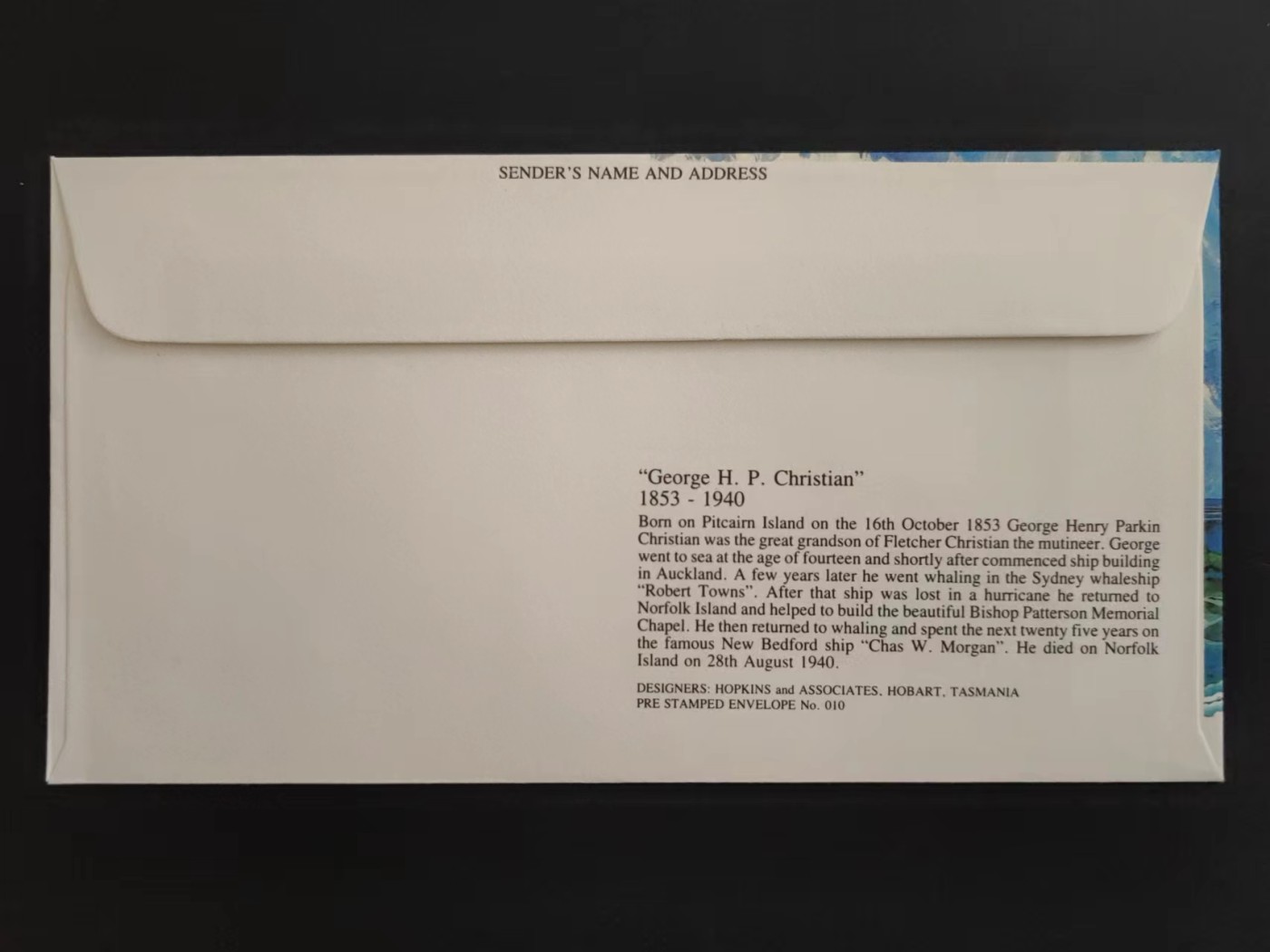 多国邮封✌（拍卖专场）精品🔥专场 第61场 福克岛 海捕鲸船和航海大师