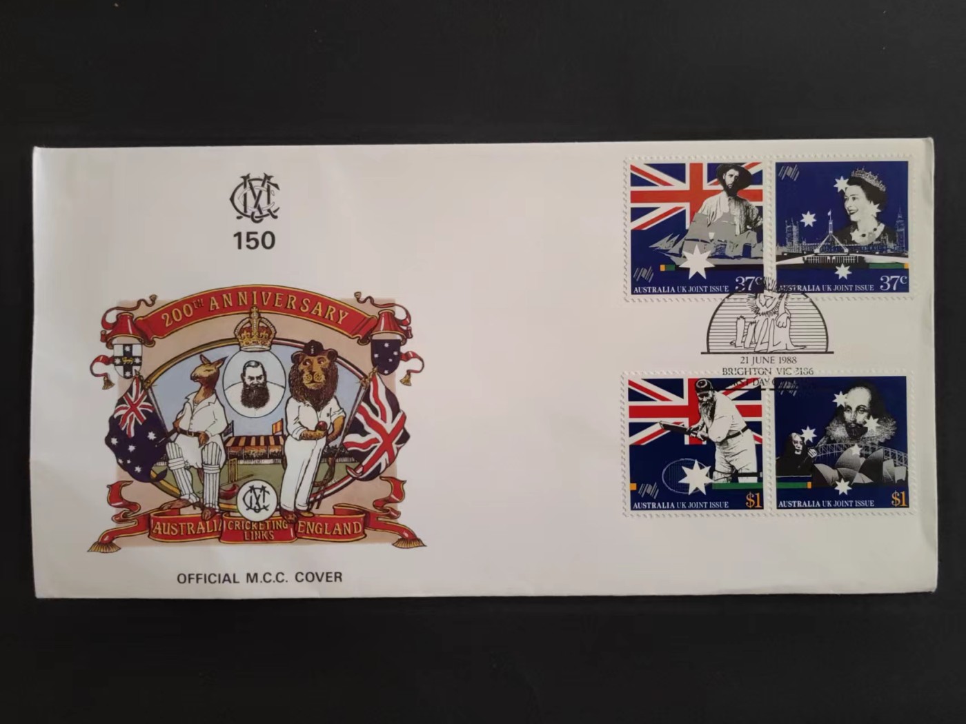 多国邮封✌（拍卖专场）精品🔥专场 第61场 澳大利亚建国200周年纪念
