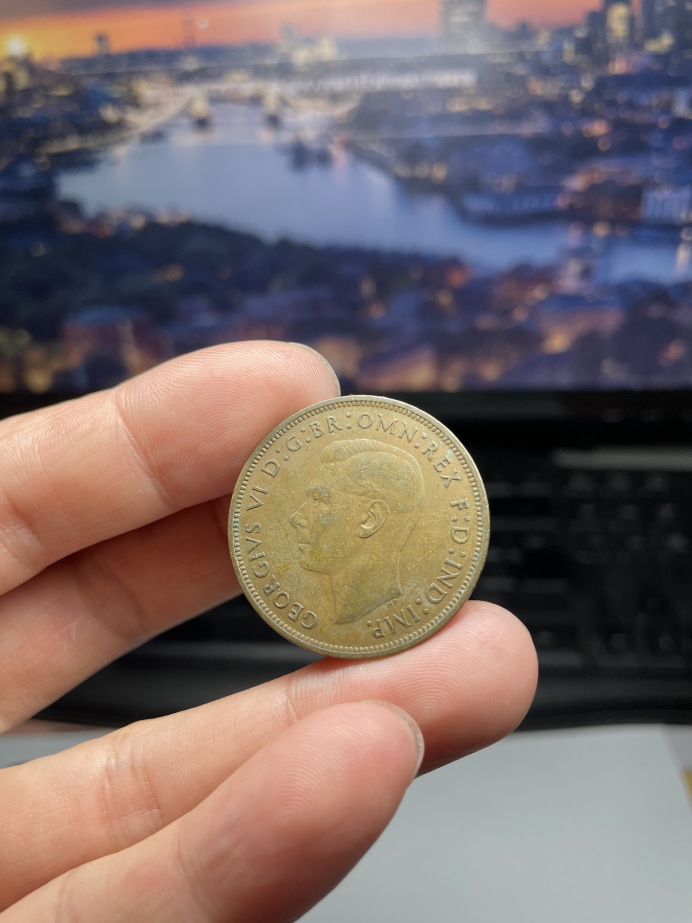 2024年集古藏今外币拍卖第五期-第1场—（总第41拍—老币专场） 1938年英国1便士