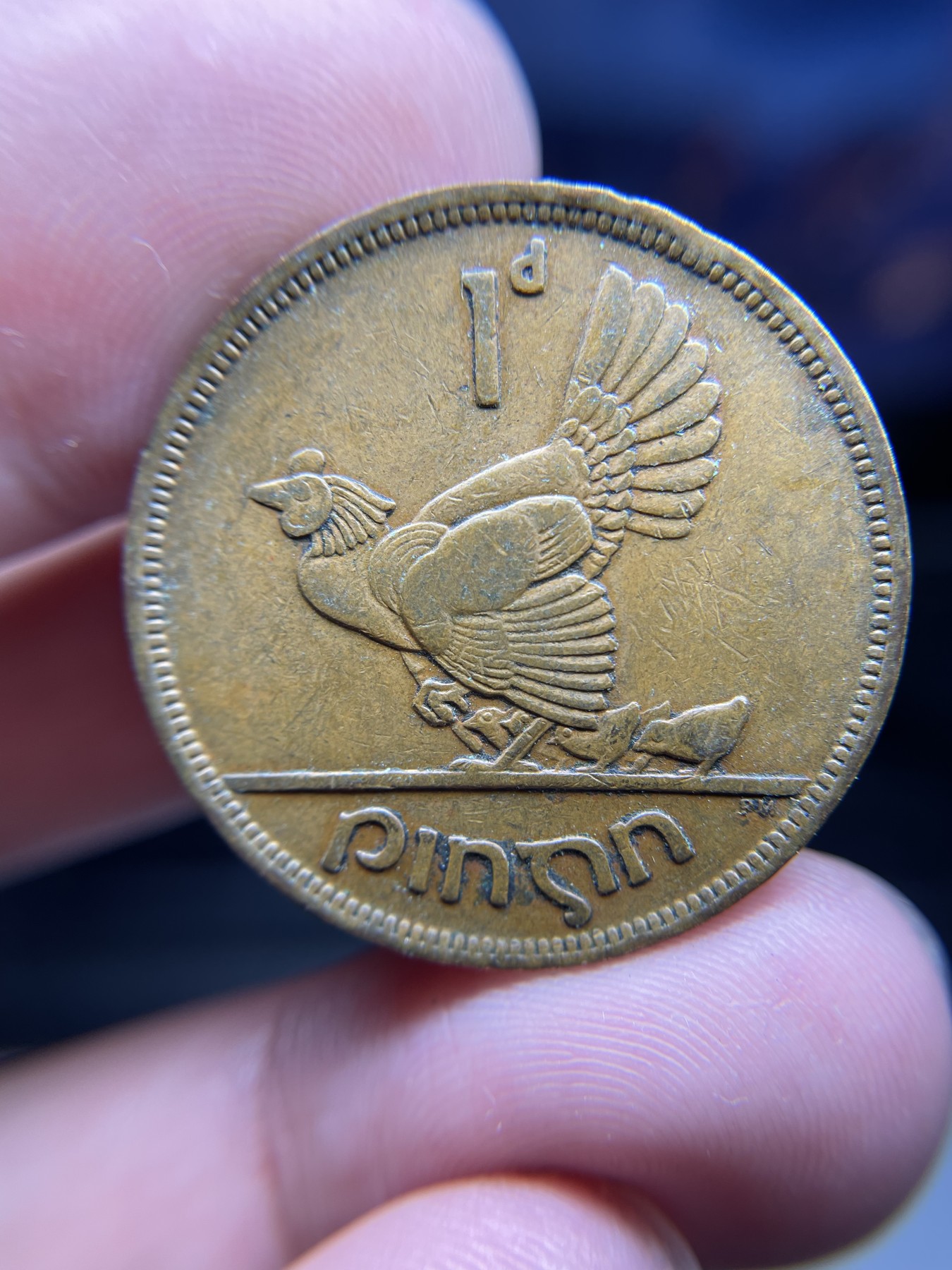 2024年集古藏今外币拍卖第五期-第1场—（总第41拍—老币专场） 1943年爱尔兰1便士