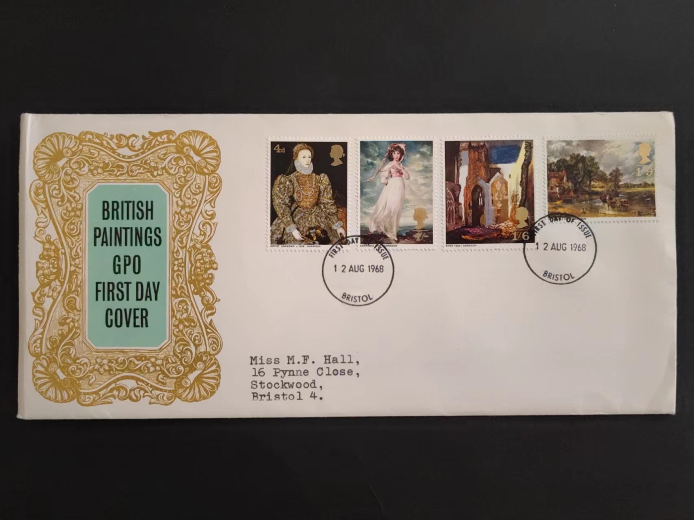 多国邮封✌（拍卖专场）精品🔥专场 第61场 英国绘画 布里斯托