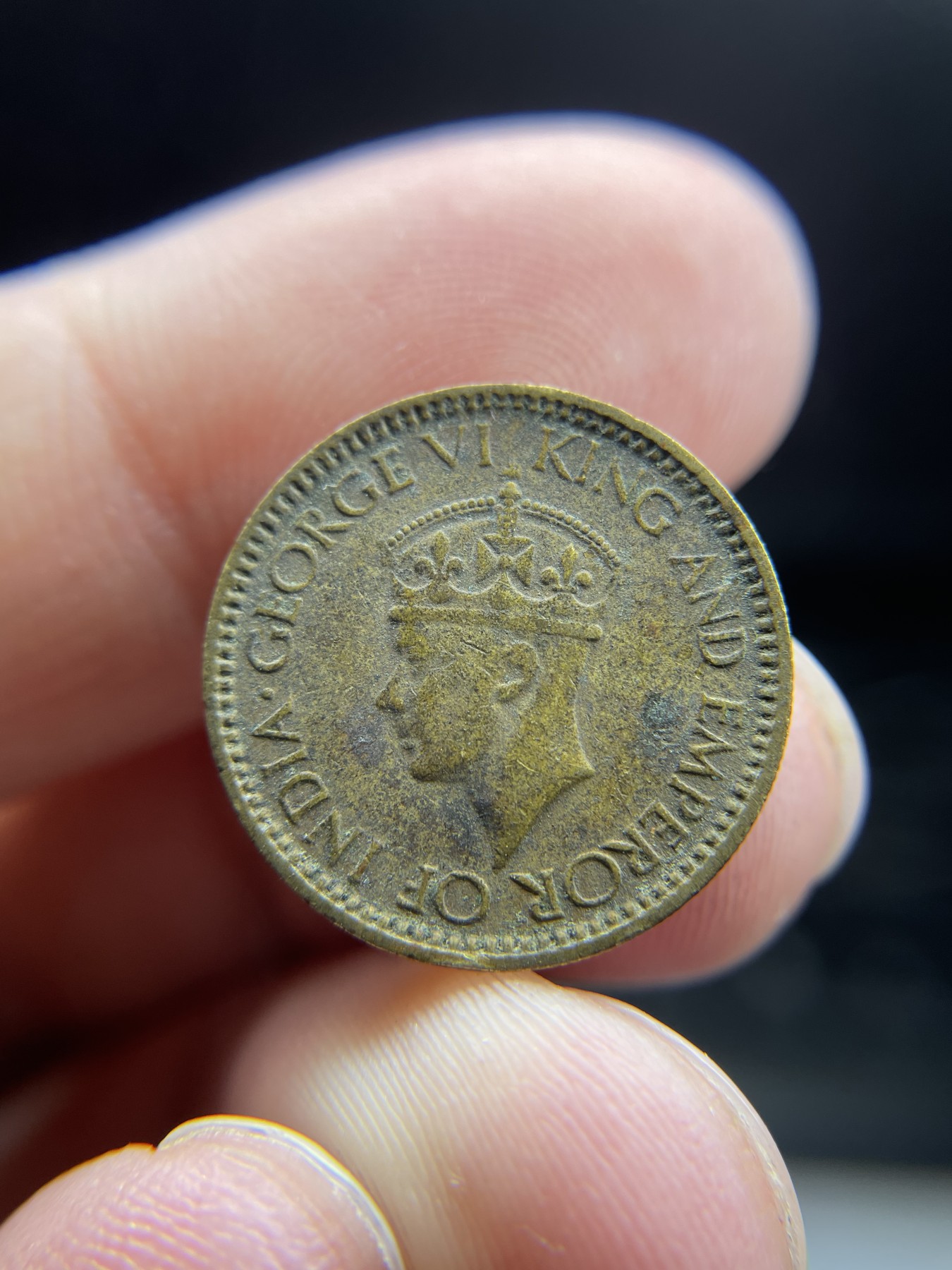 2024年集古藏今外币拍卖第五期-第1场—（总第41拍—老币专场） 1943年英属锡兰25分