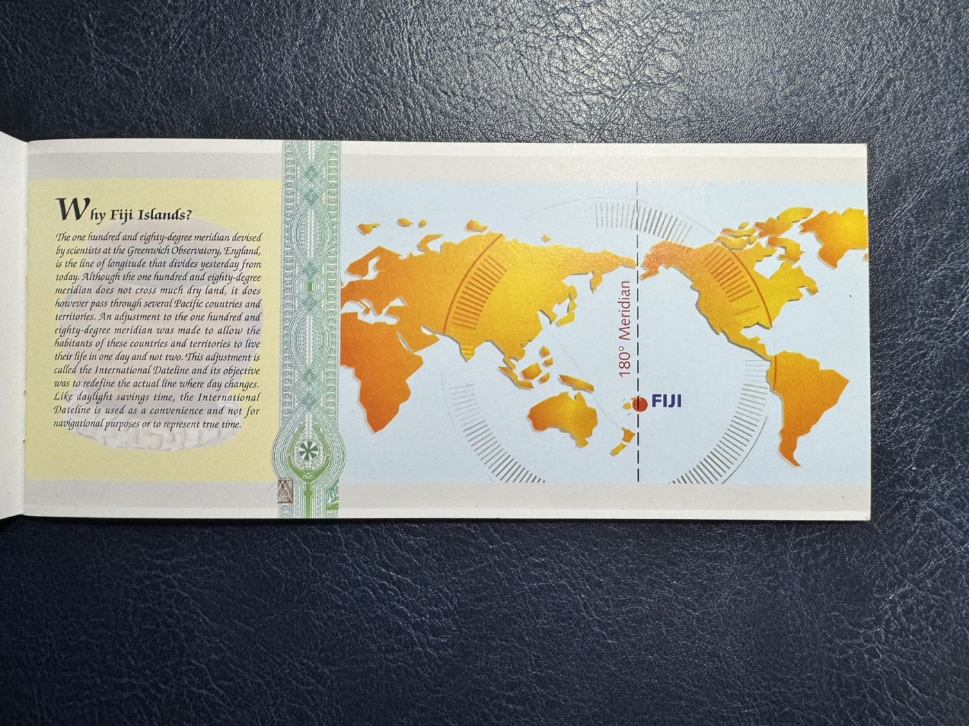 收藏联盟Quantum Auction 第339期拍卖  斐济2000年2元千禧年纪念钞 品相全新UNC 带原册