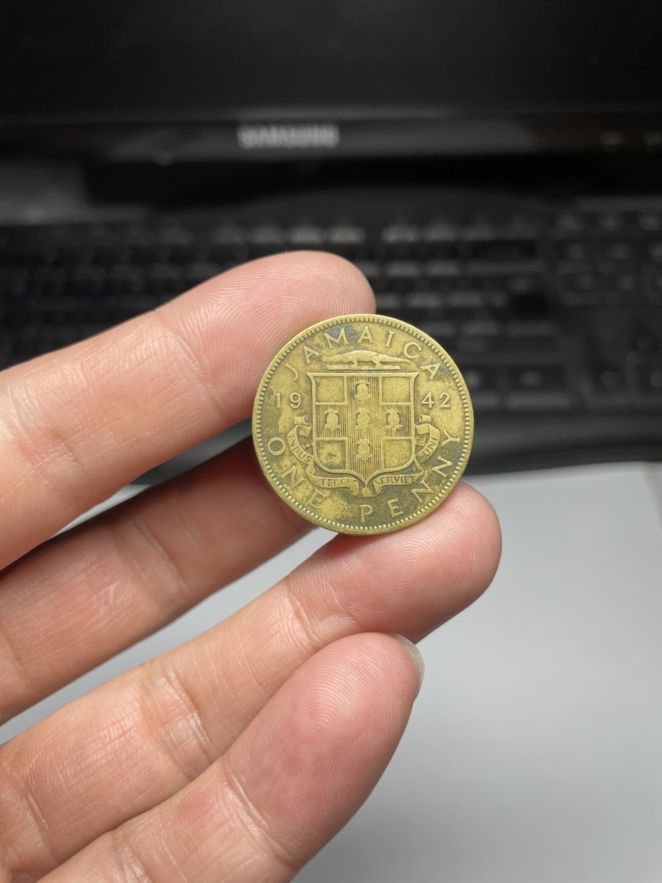 2024年集古藏今外币拍卖第五期-第1场—（总第41拍—老币专场） 1942年英属牙买加1便士