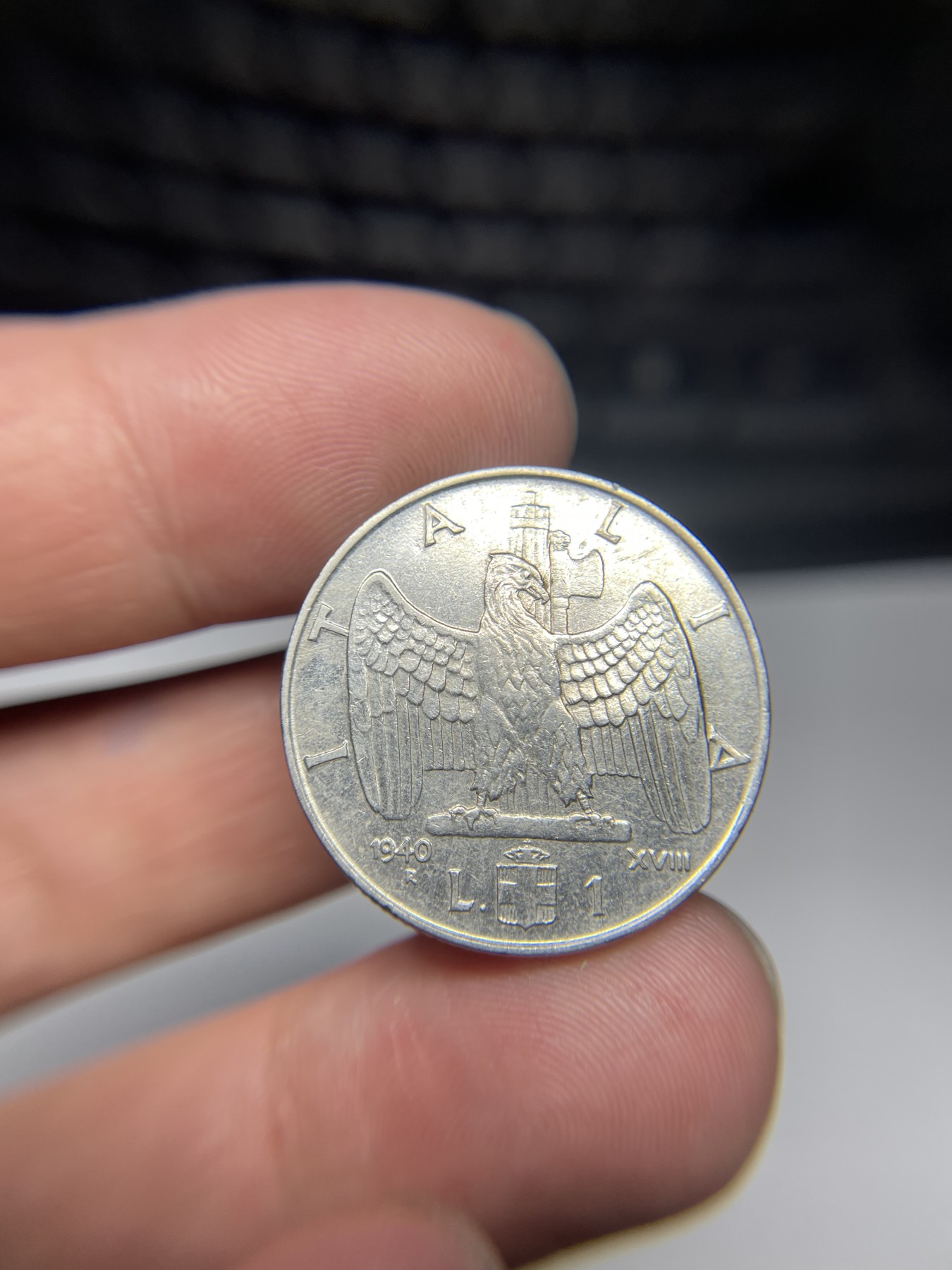 2024年集古藏今外币拍卖第五期-第1场—（总第41拍—老币专场） 1950年意大利1元