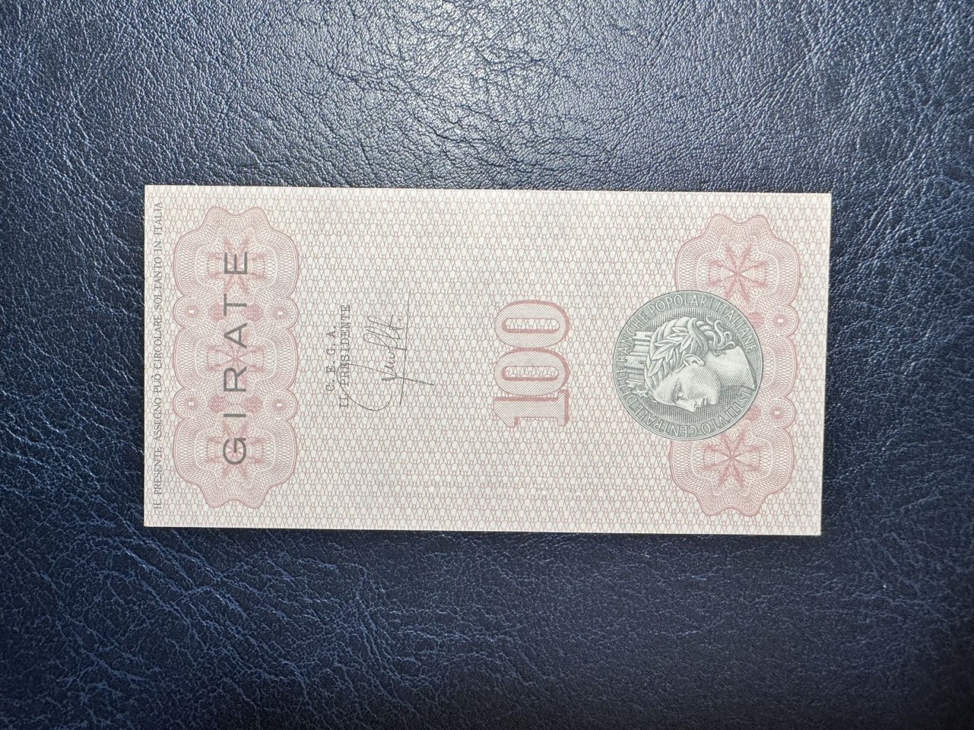收藏联盟Quantum Auction 第339期拍卖  意大利1976年泰拉莫100里拉紧急币 品相全新UNC