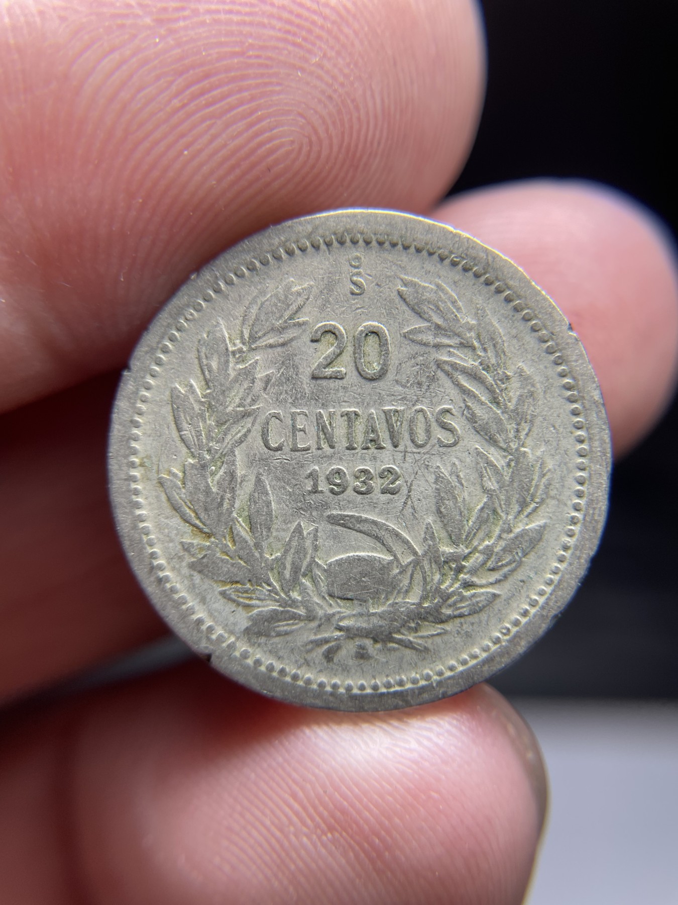 2024年集古藏今外币拍卖第五期-第1场—（总第41拍—老币专场） 1932年智利20分