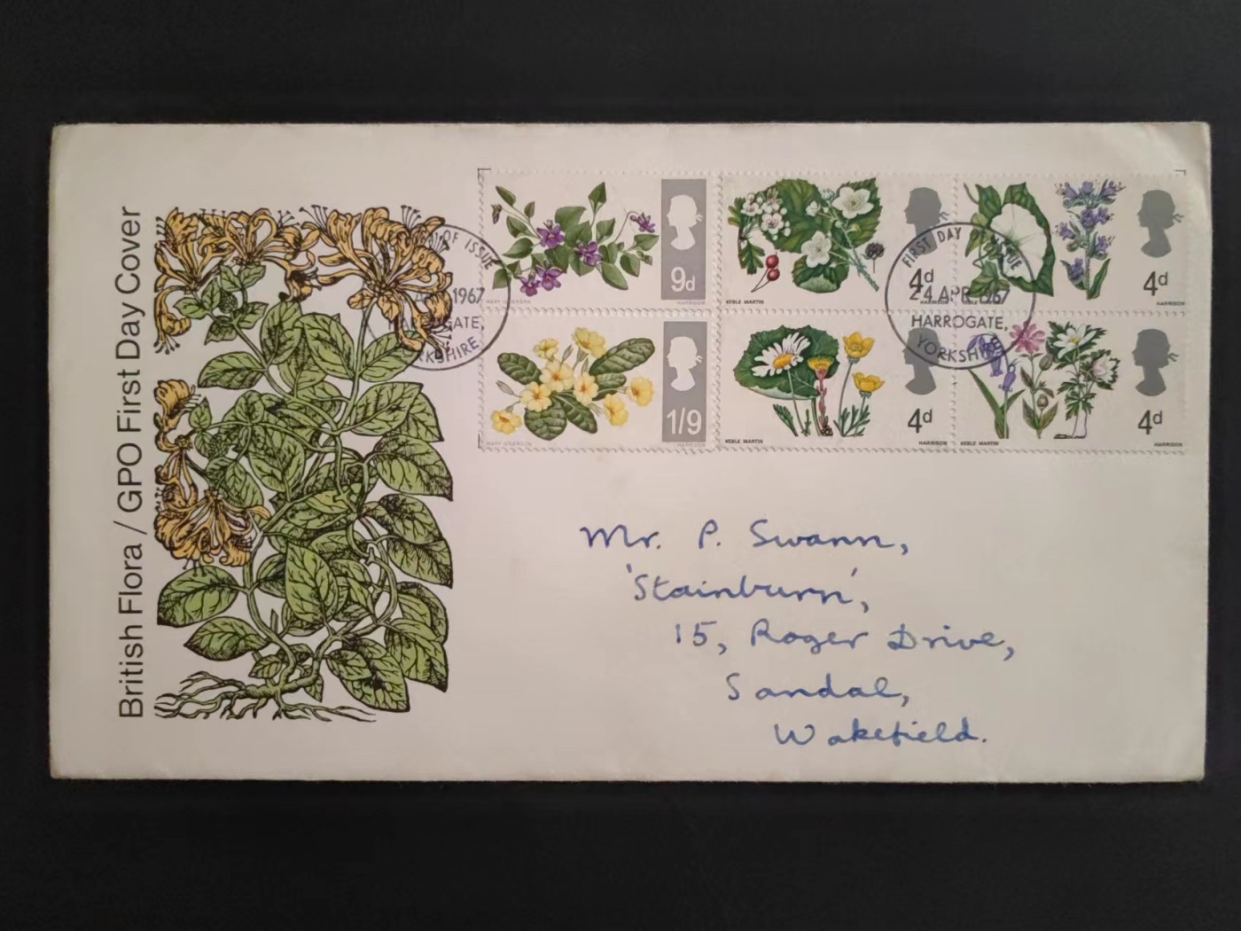 多国邮封✌（拍卖专场）精品🔥专场 第61场 英属植物