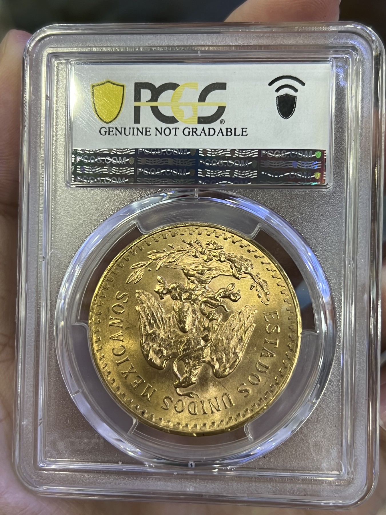 大中华拍卖第735期 1947墨西哥自由女神天使 41.67g 含金量900