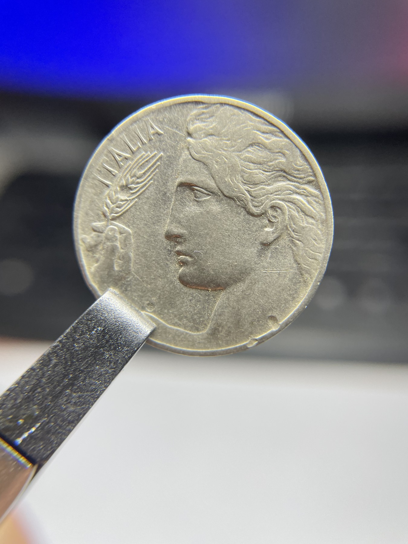 2024年集古藏今外币拍卖第五期-第1场—（总第41拍—老币专场） 1921年意大利20分