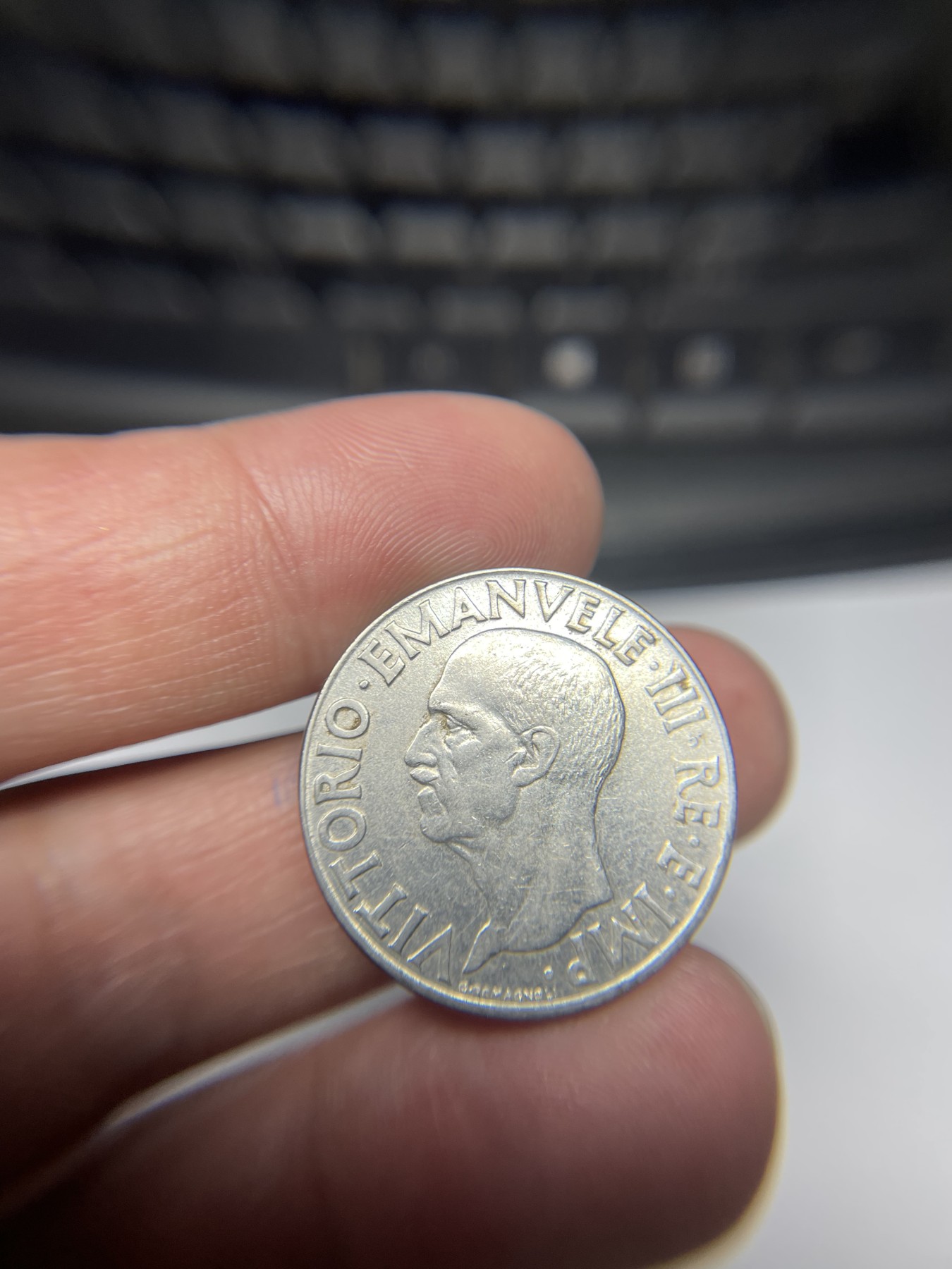 2024年集古藏今外币拍卖第五期-第1场—（总第41拍—老币专场） 1950年意大利1元