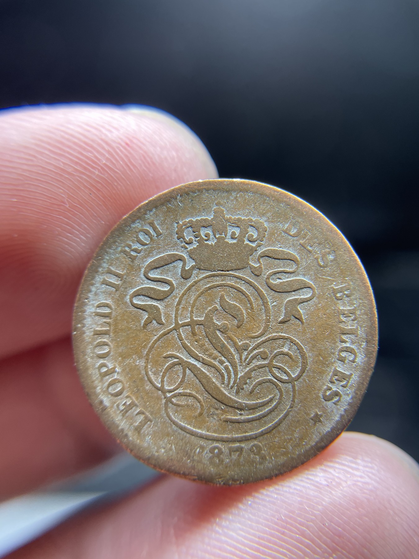 2024年集古藏今外币拍卖第五期-第1场—（总第41拍—老币专场） 1873年比利时2分