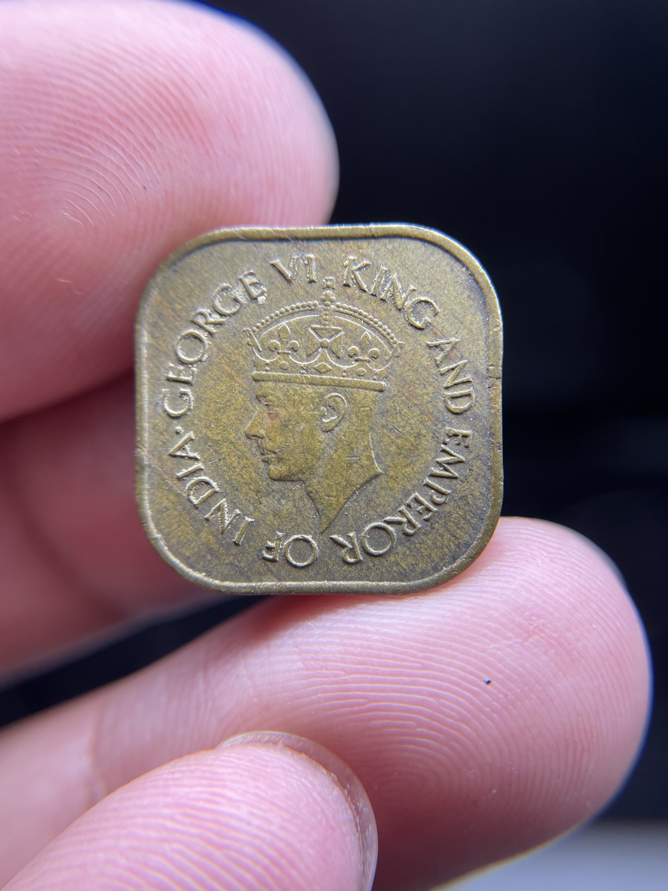 2024年集古藏今外币拍卖第五期-第1场—（总第41拍—老币专场） 1945年英属锡兰5分