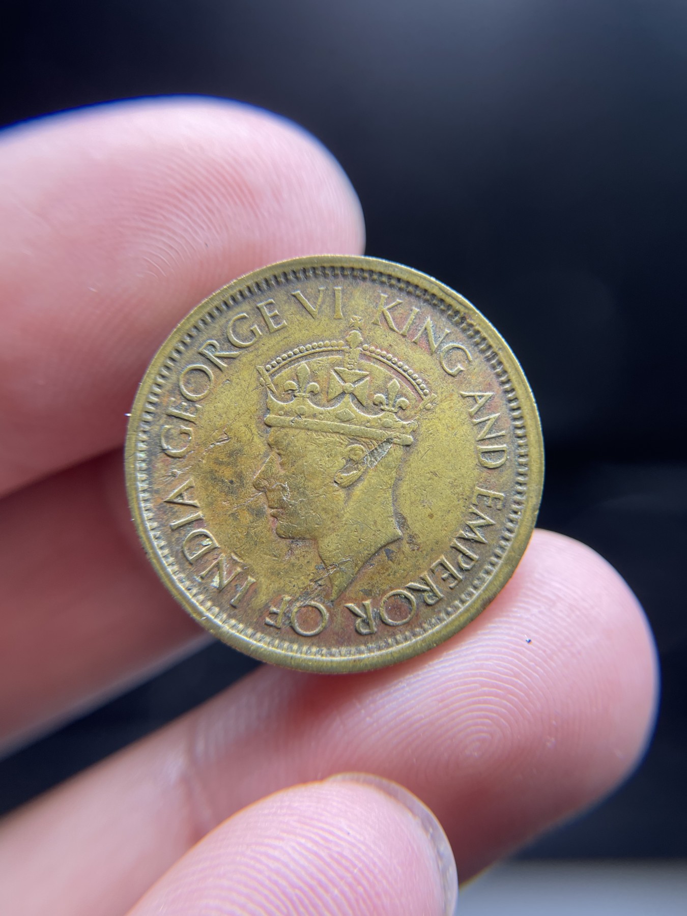 2024年集古藏今外币拍卖第五期-第1场—（总第41拍—老币专场） 1943年英属锡兰50分